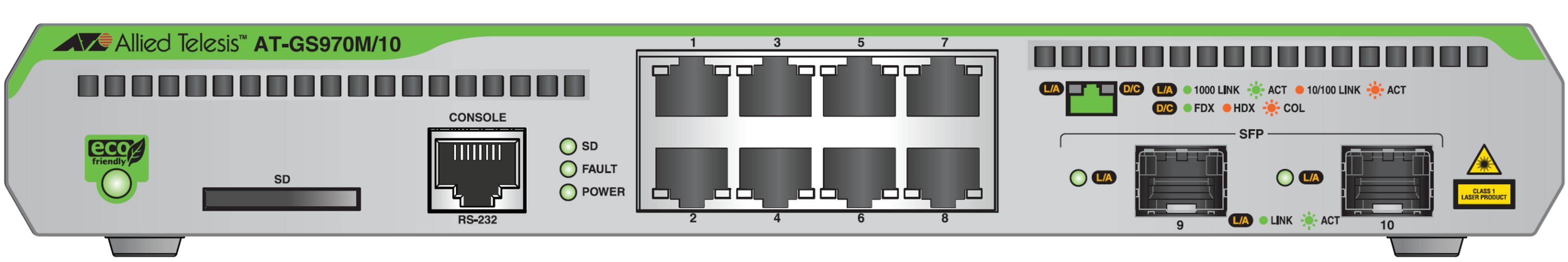 Allied Telesis AT-GS970M/10 Switch