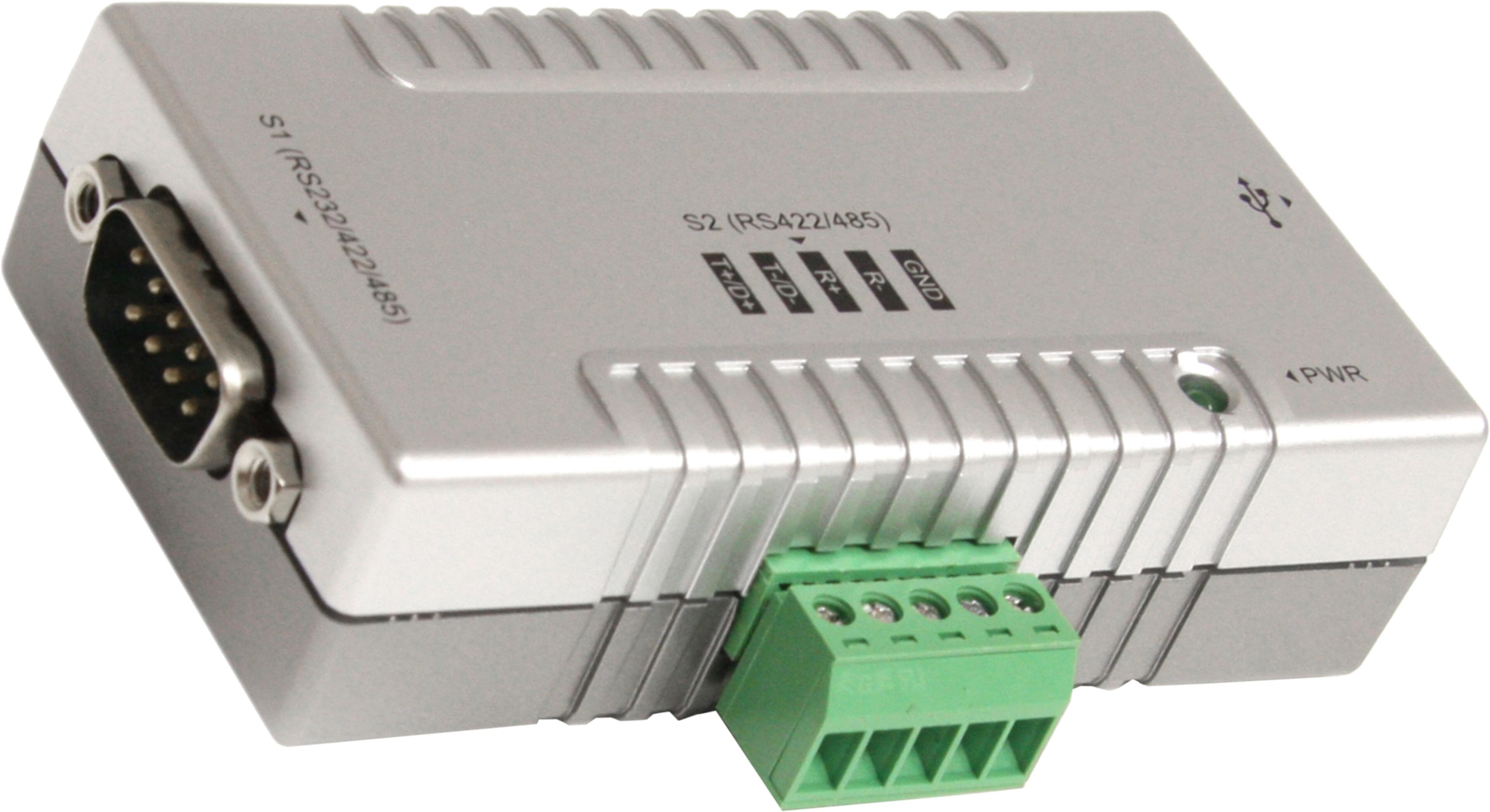 Adapter 1x DB9/m (RS232)+5-pin - USB-B