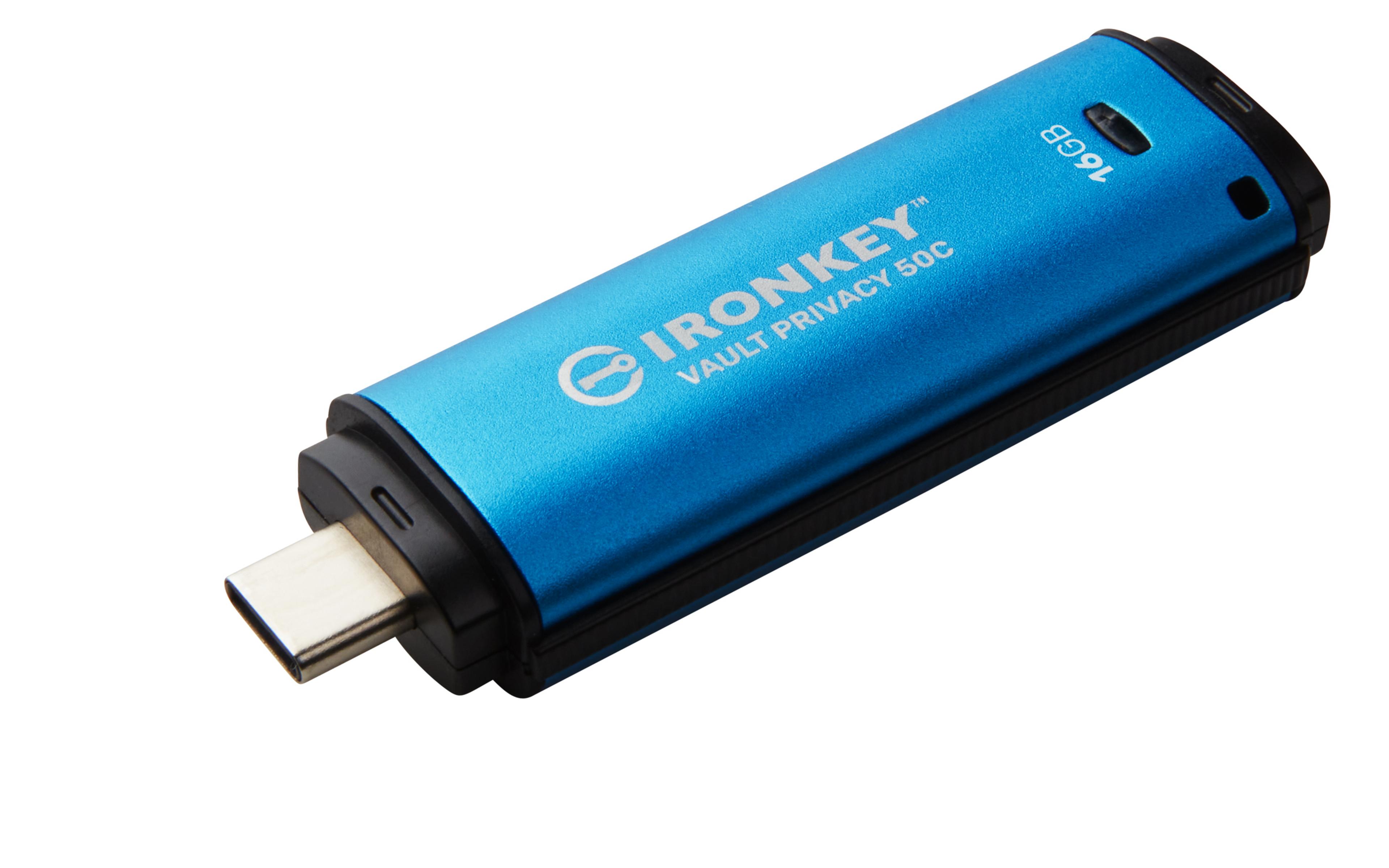 Kingston IronKey VP50C USB-C Stick 16GB