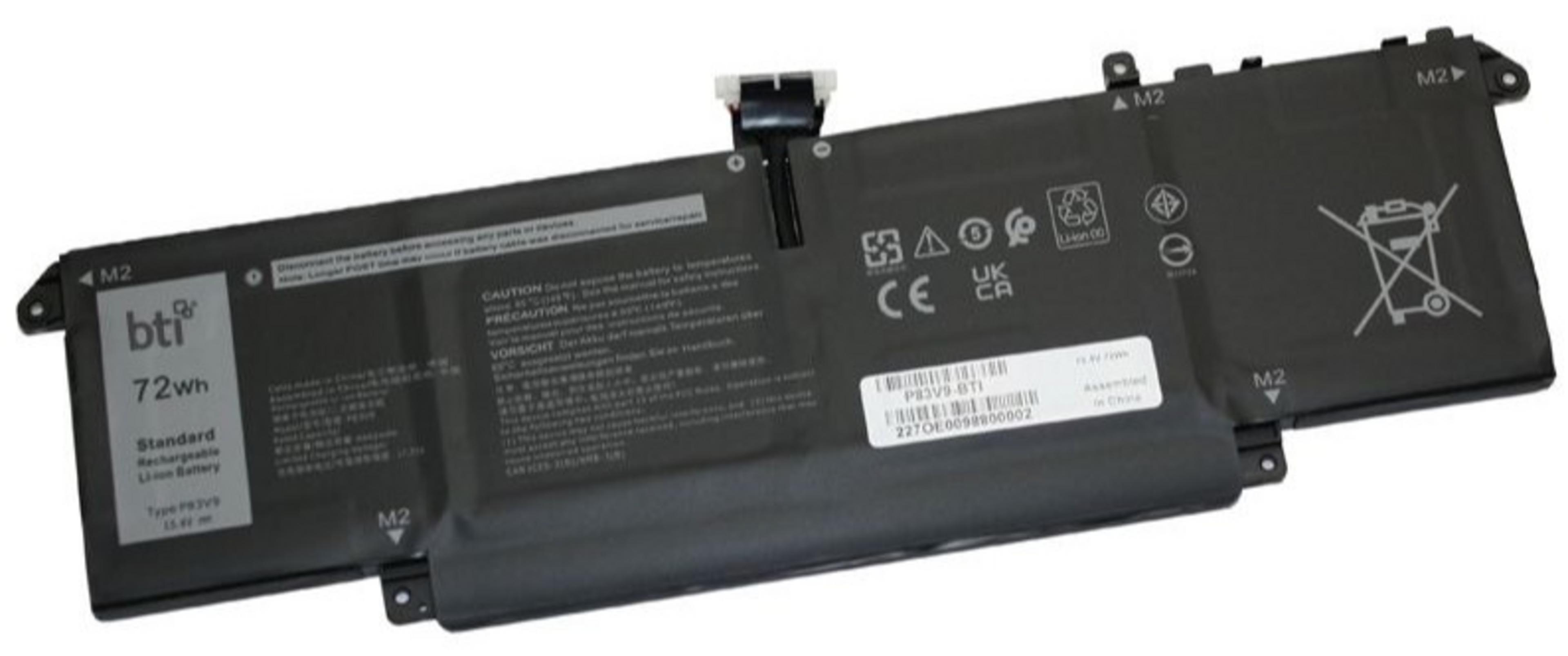 Batterie 4 cellules BTI Dell 4 680 mAh