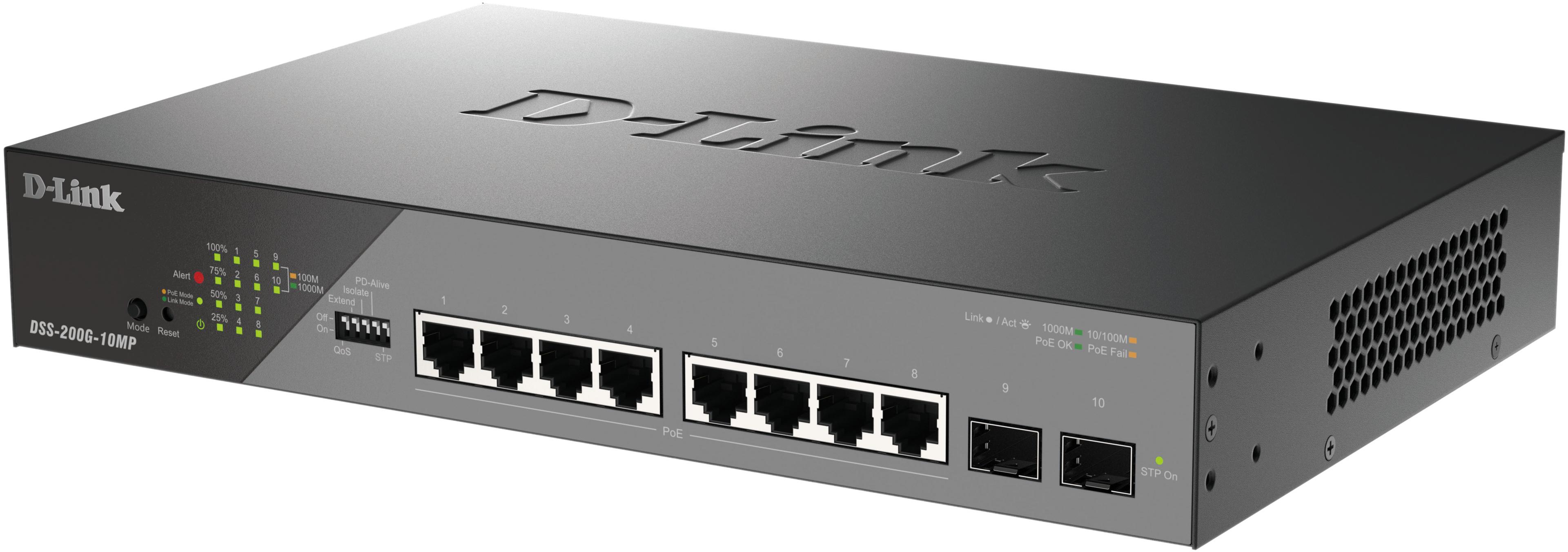 D-Link DSS-200G-10MP/E Switch