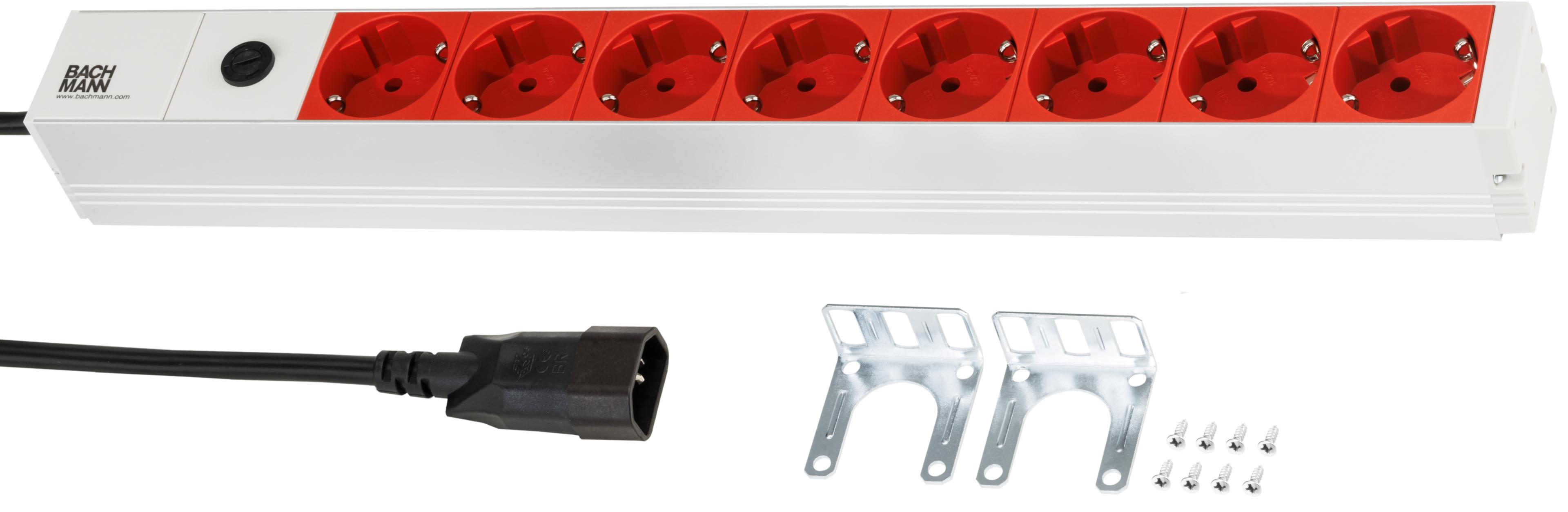 Power Strip 8-way 2m IEC