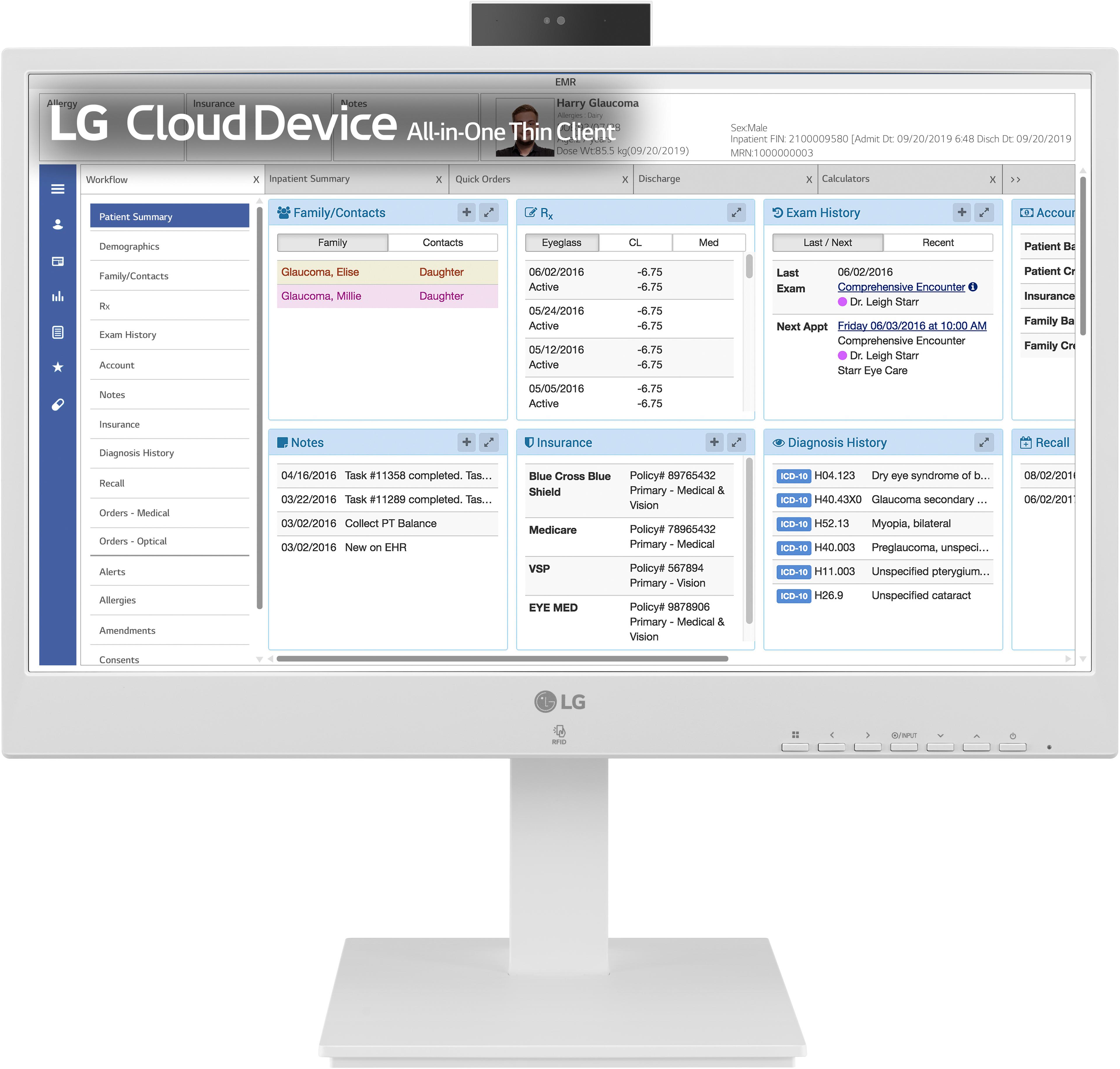 LG 24CR671N-2P Pentium 8/256GB