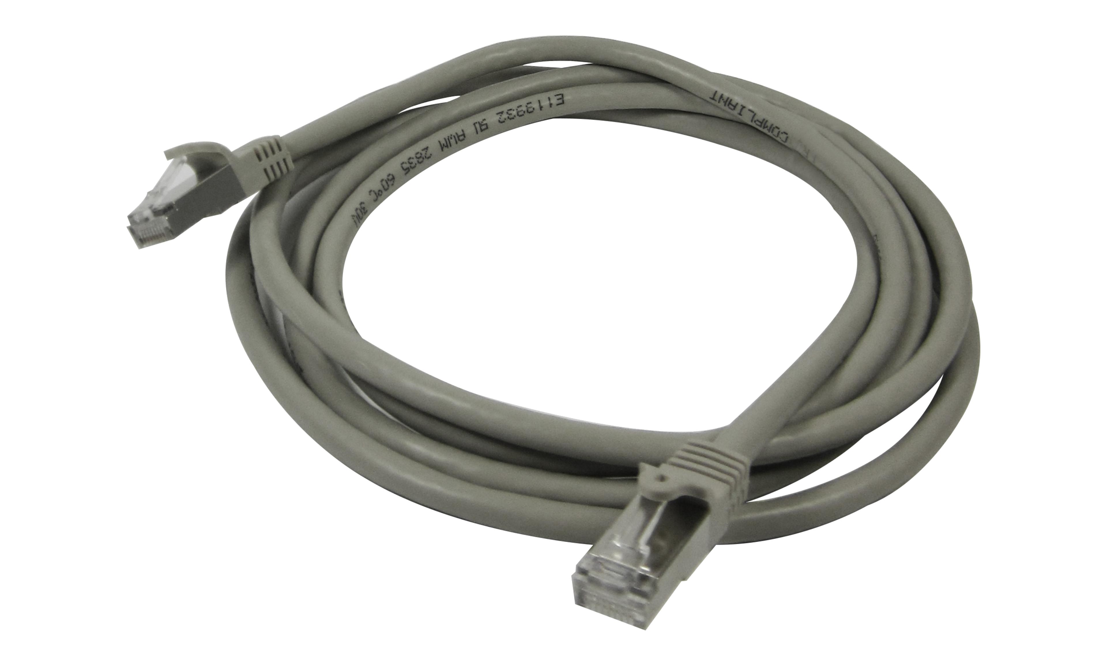 Patch Cable RJ45 S/FTP Cat6 2m Grey