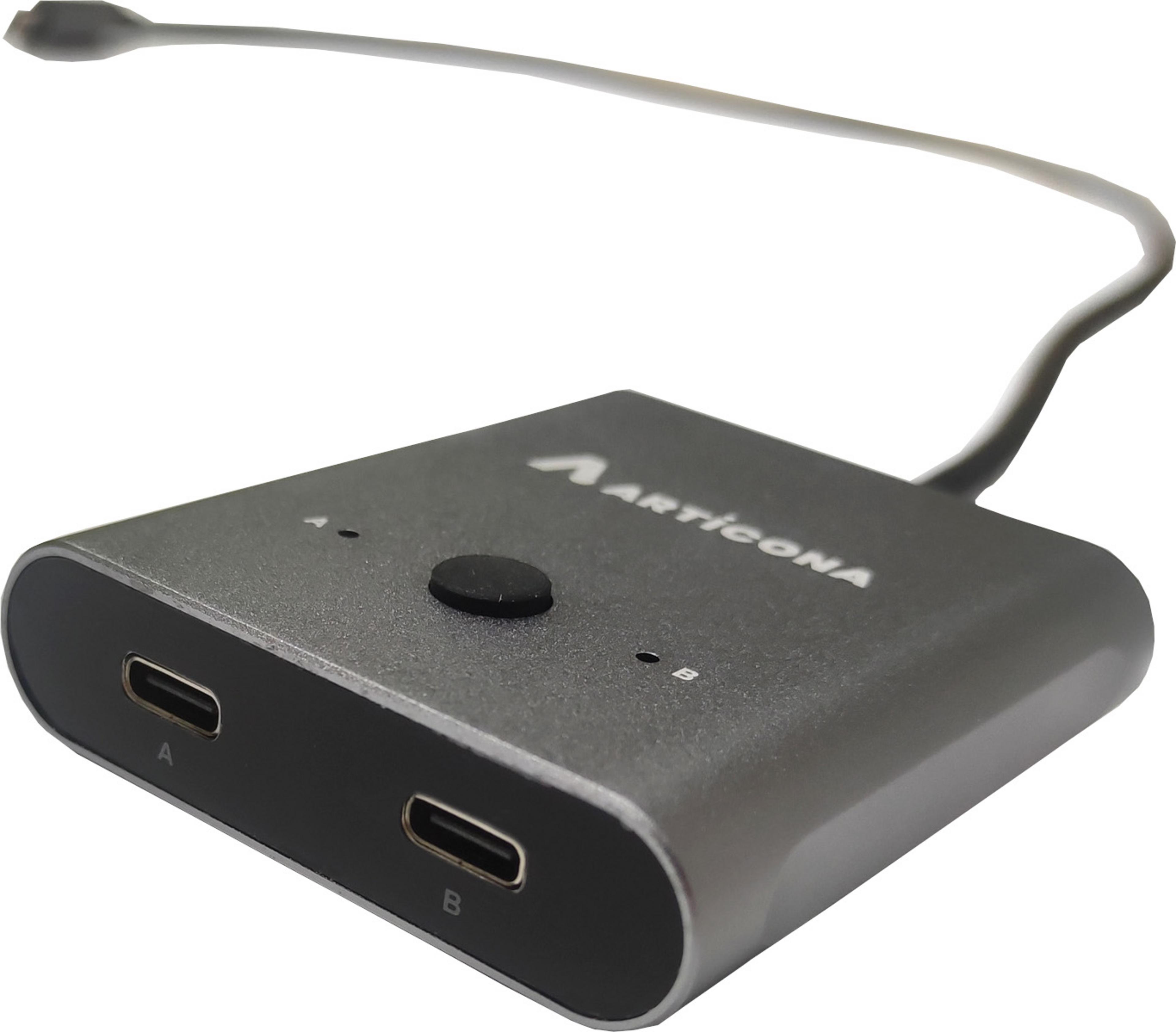 ARTICONA 2xC bidirektional USB-Switch