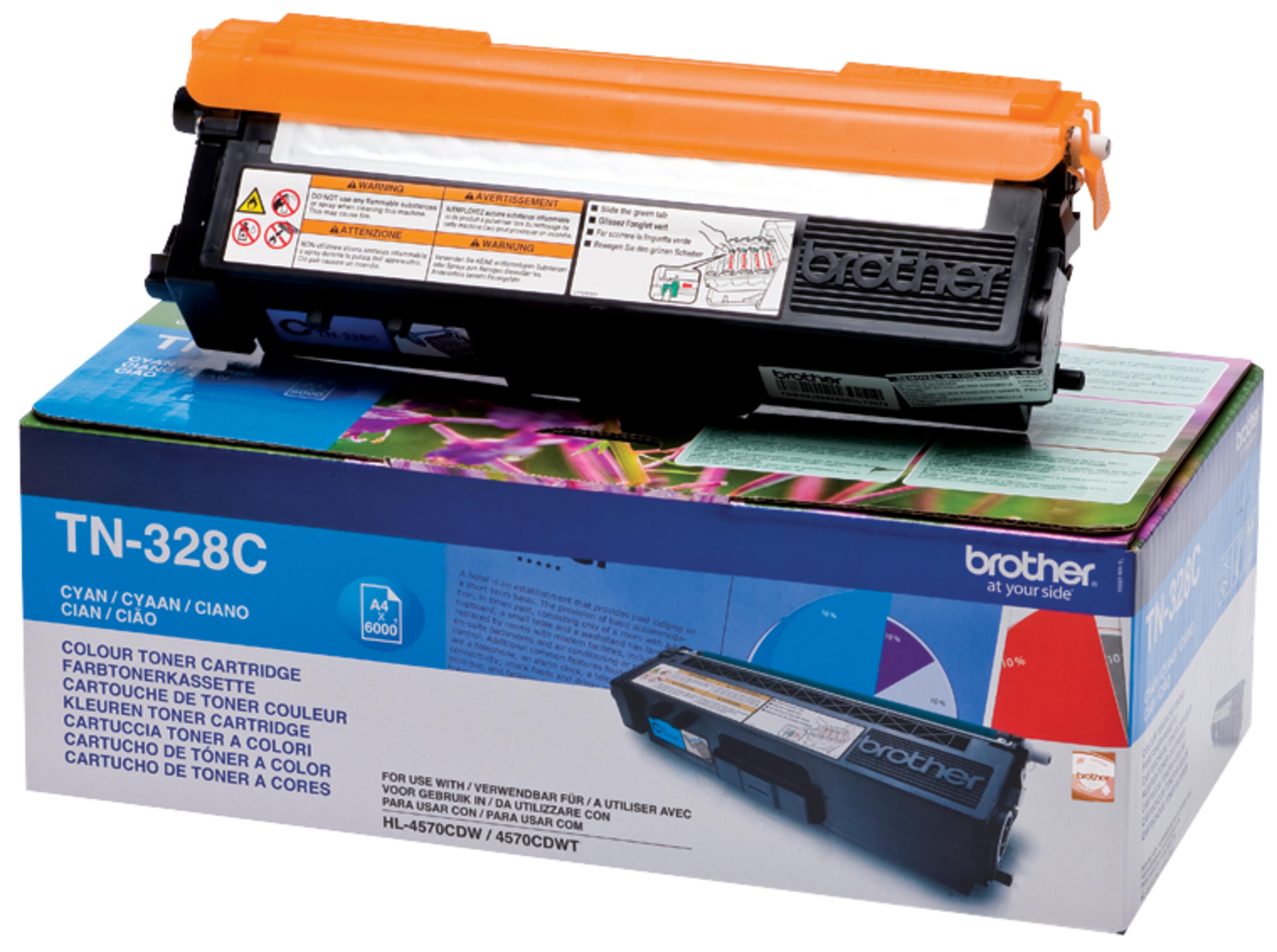 Brother TN-328C Toner Cyan