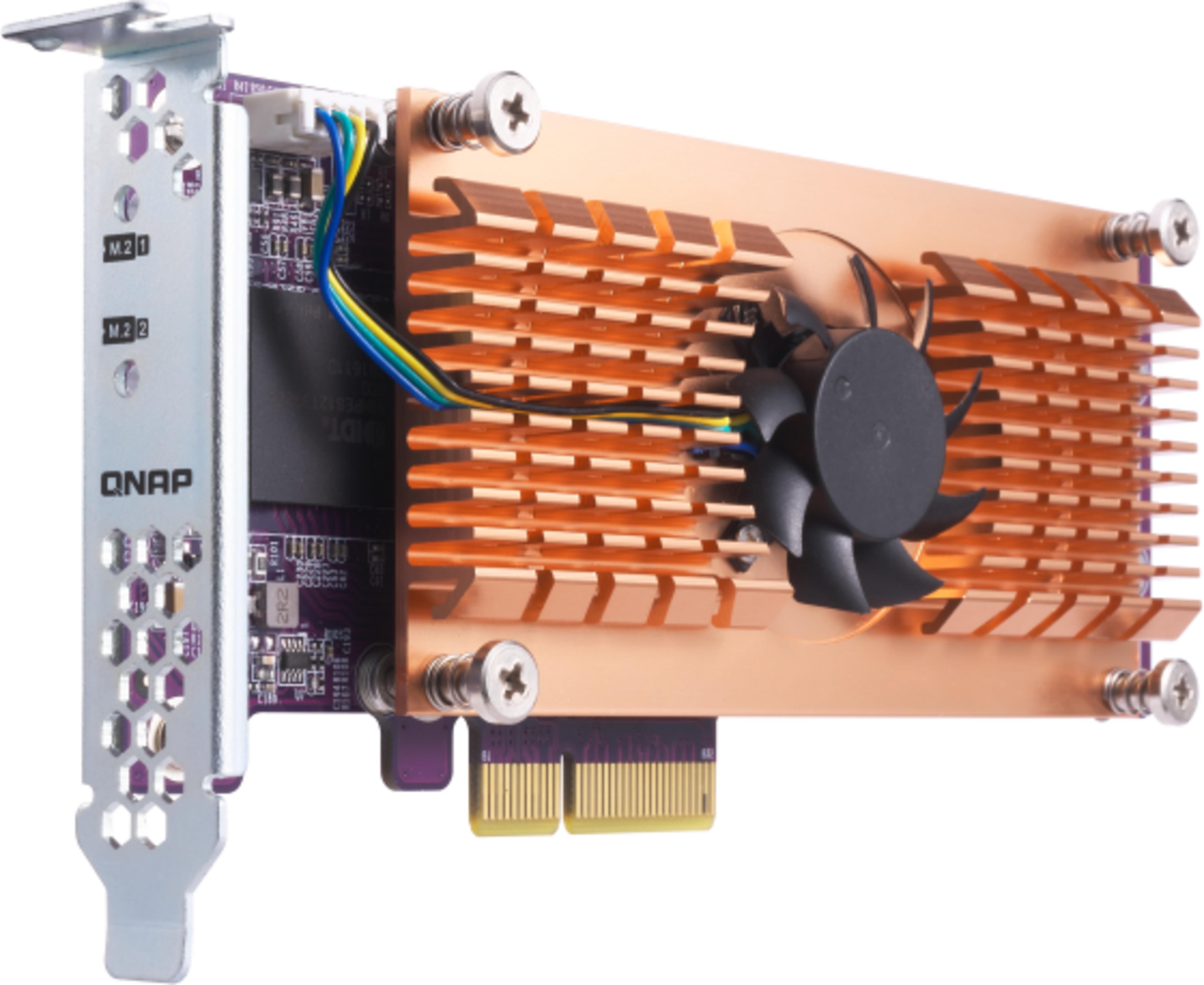 QNAP Dual M.2 PCIe SSD Expansion Card