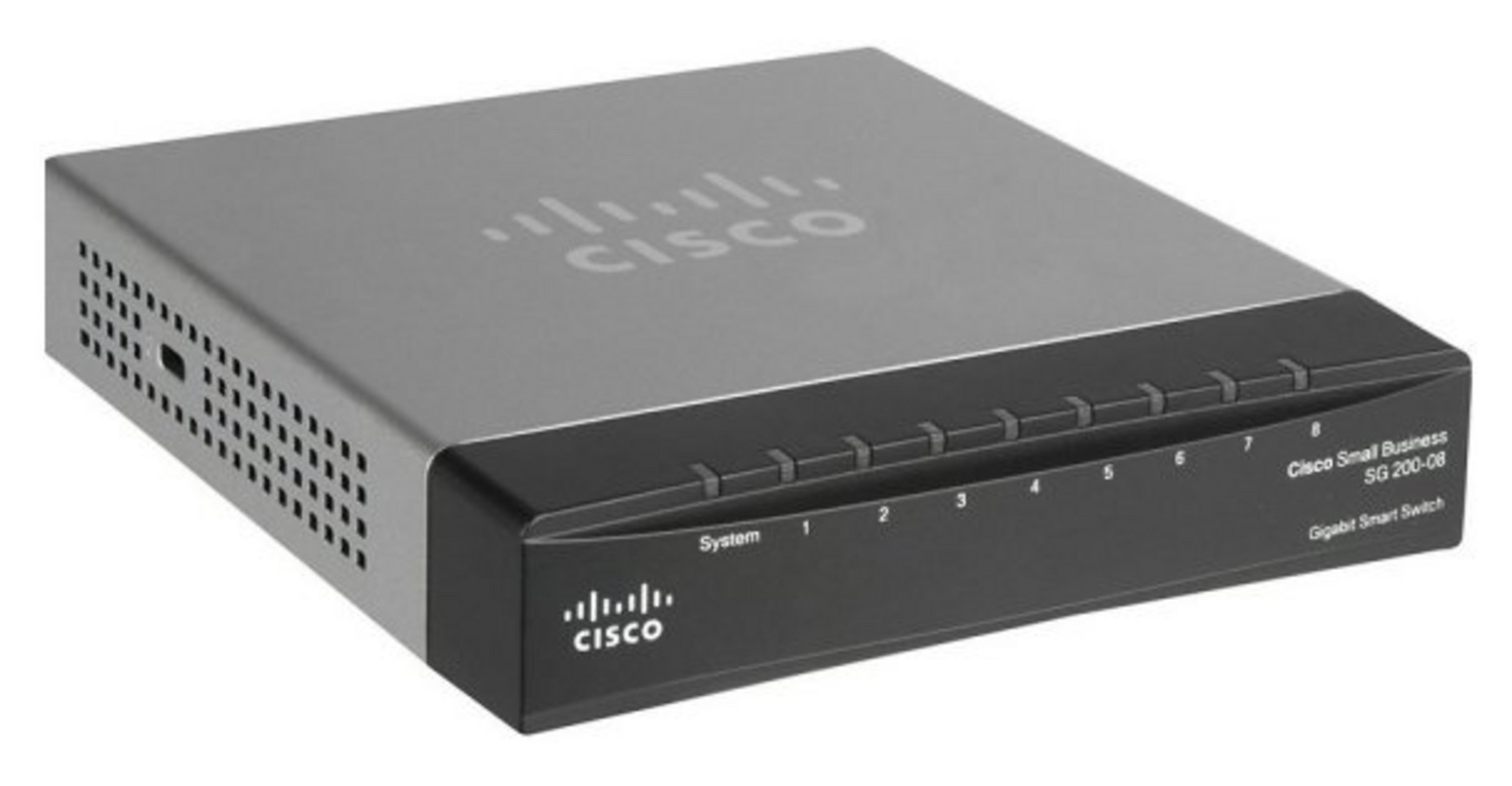 Cisco SB SG200-08P Gb PoE Smart Switch