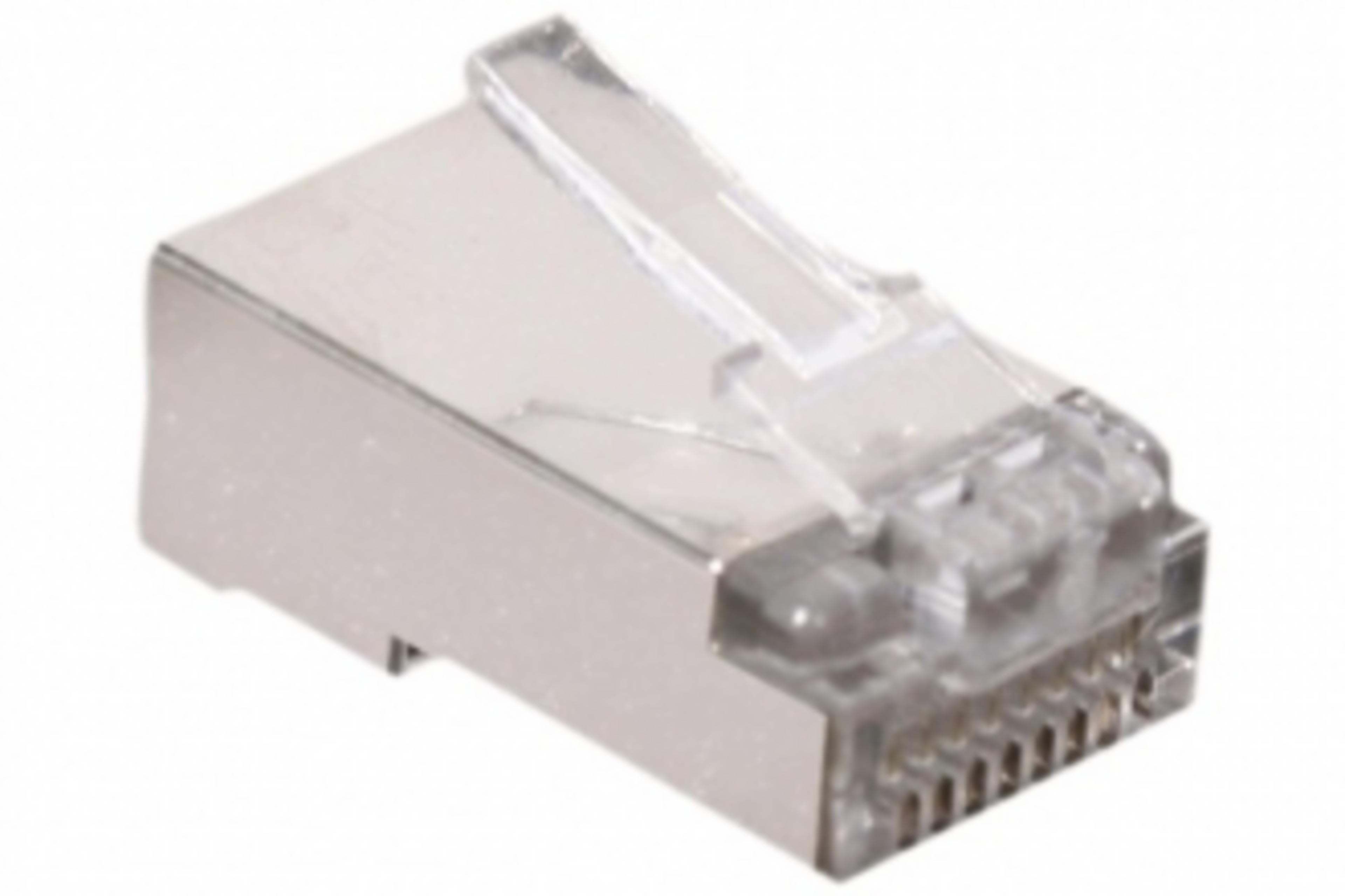 Connecteurs RJ45 8P8C STP, par 10