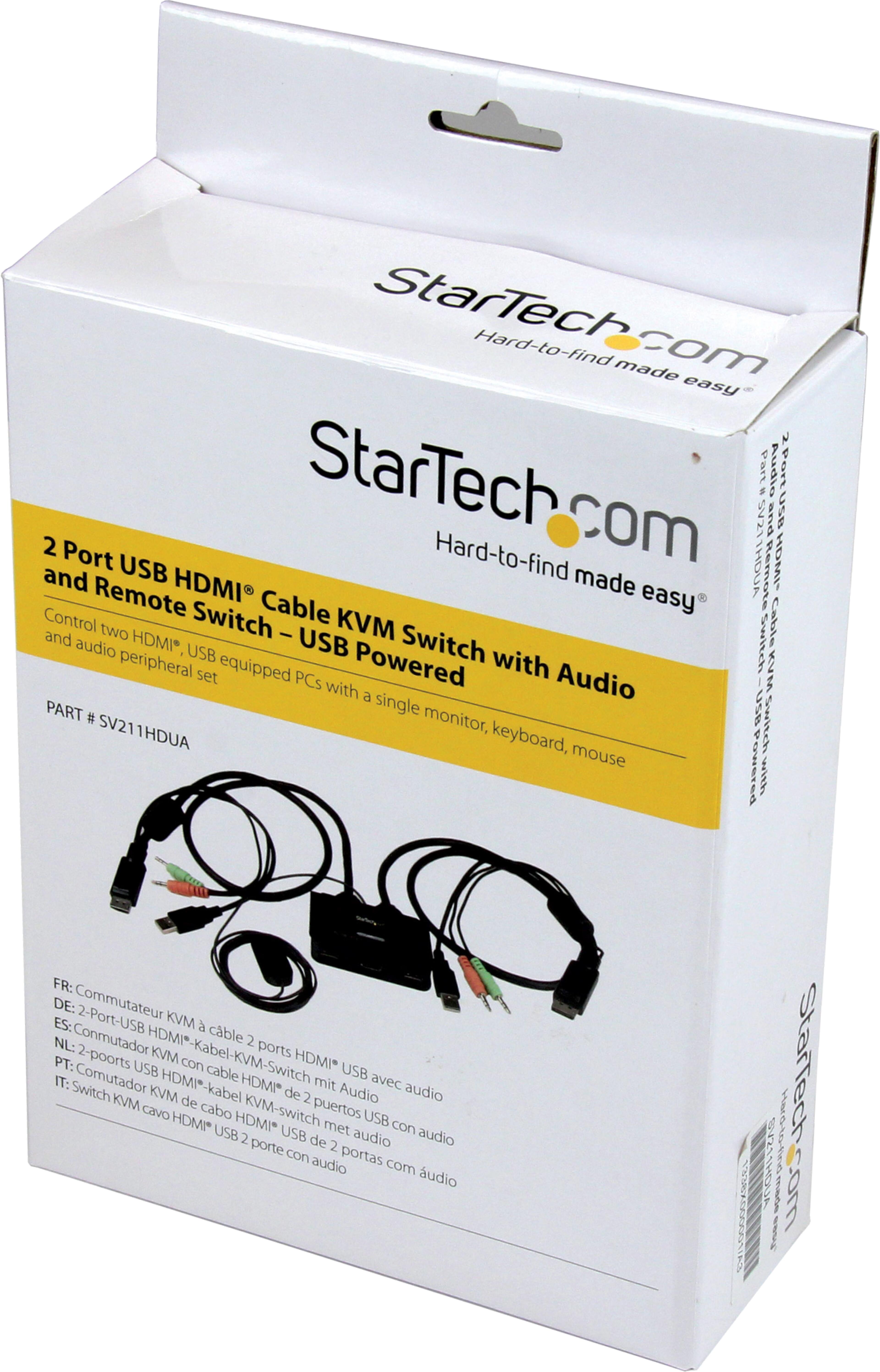 StarTech KVM Switch 2-port HDMI