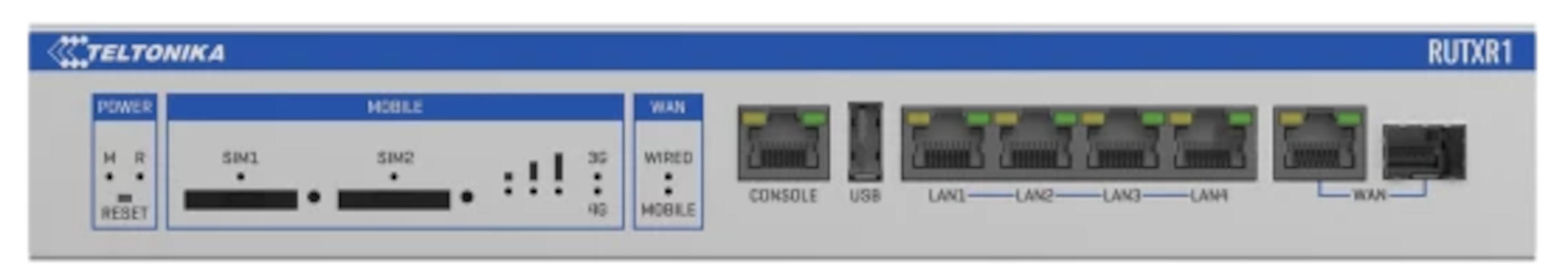 Teltonika RUTXR1 Enterprise Router