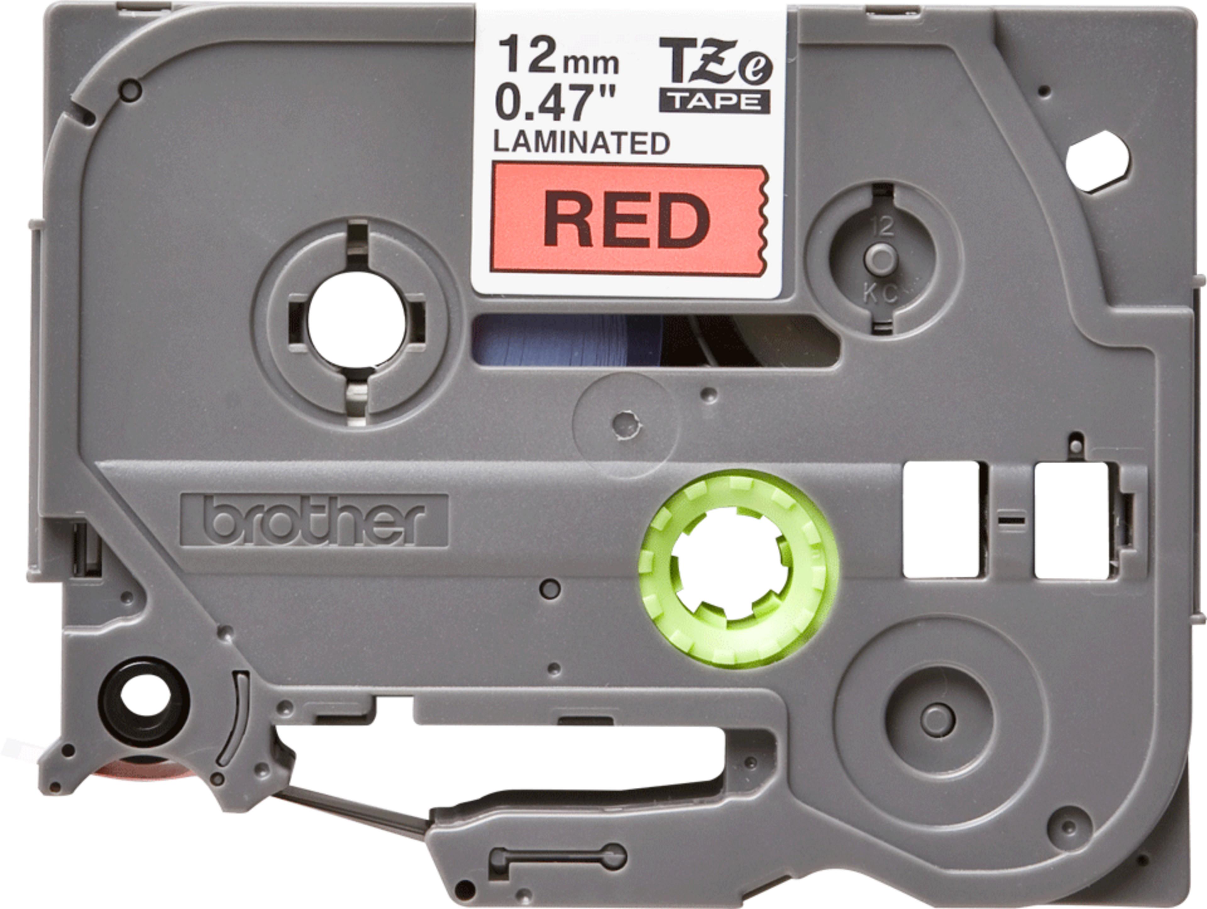 Brother TZe-431 12mmx8m Label Tape Red