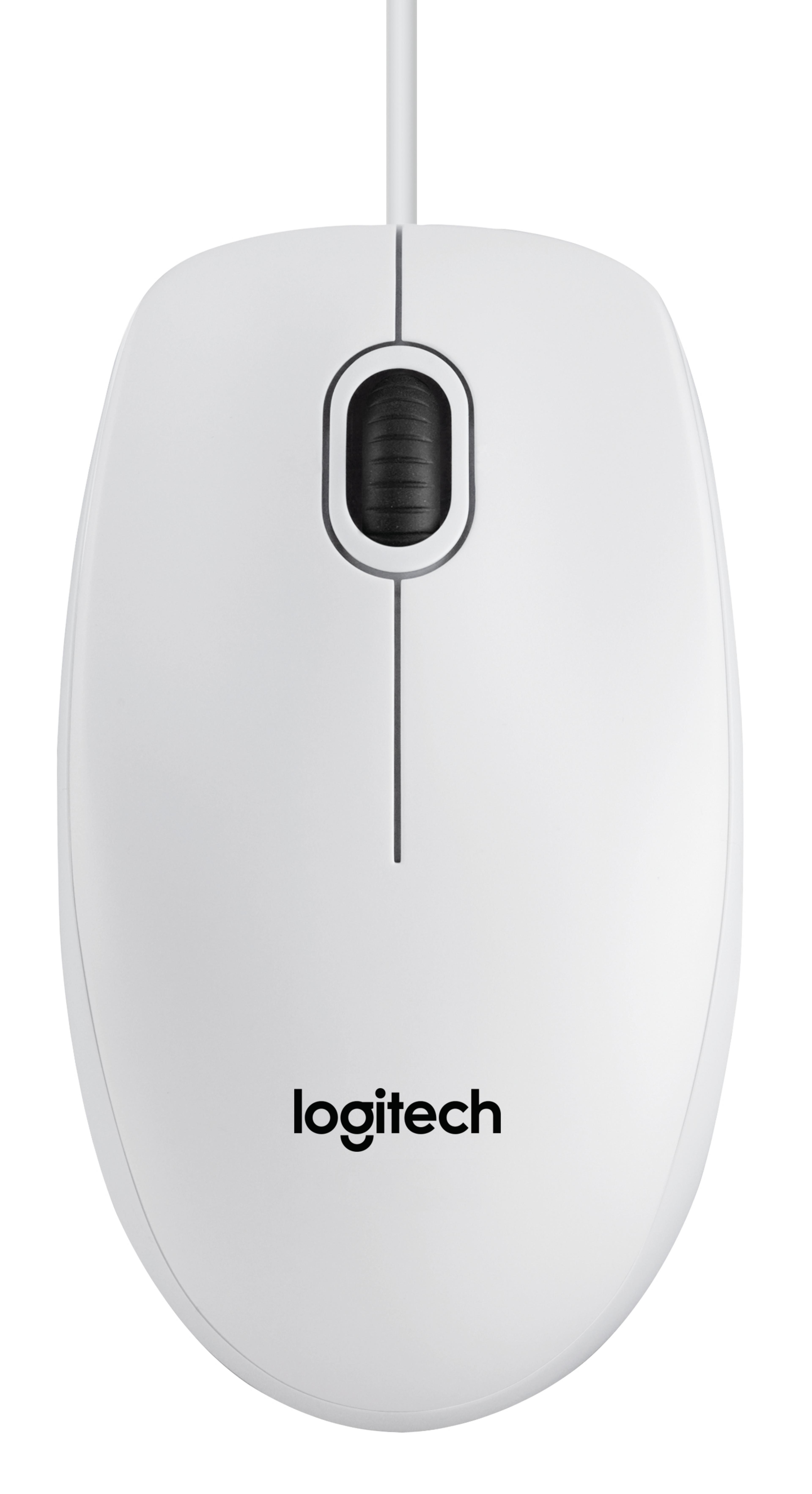 Rato óptico Logitech B100 p/ B. branco