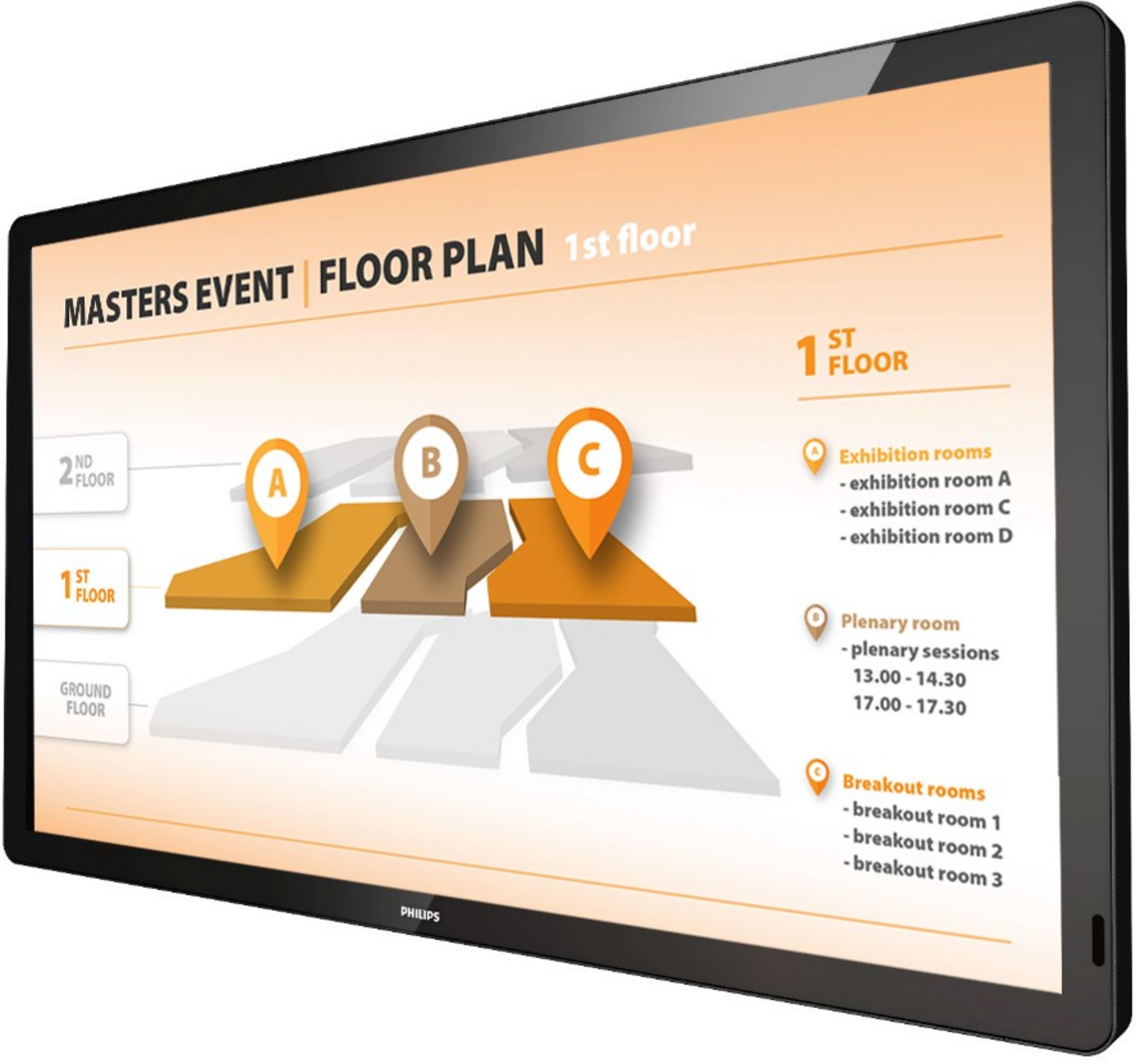 Philips 32BDL3651T Touch Display
