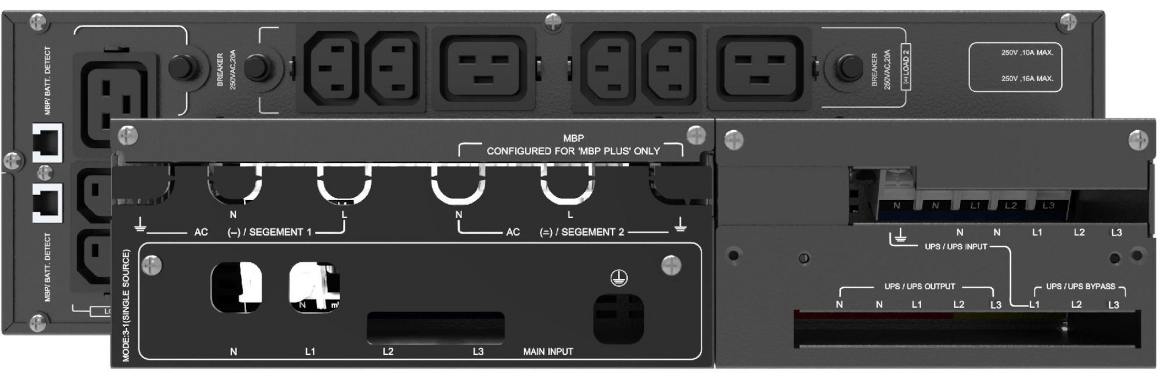 Service Bypass Eaton 93PX PDU 3:1