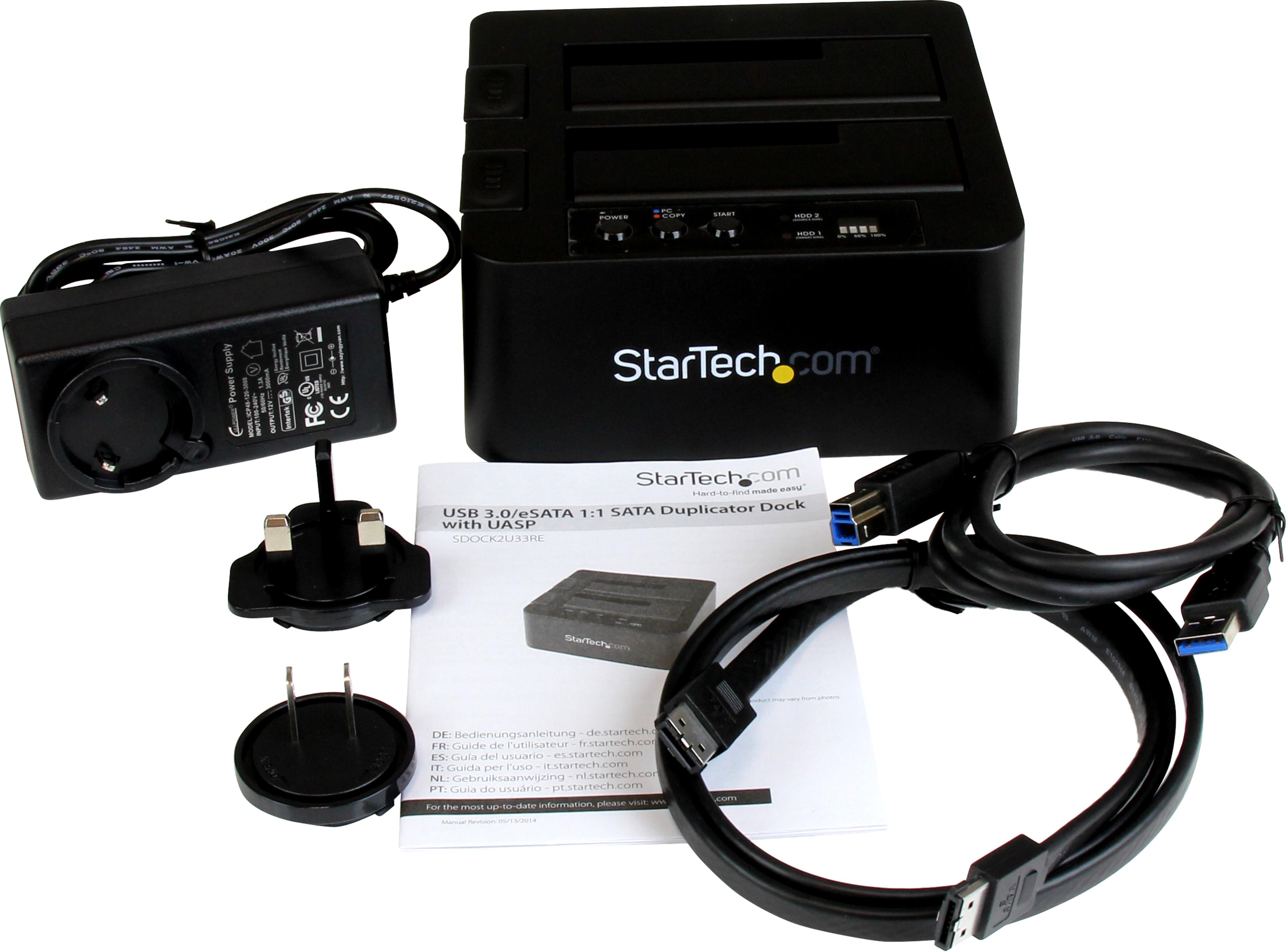 StarTech USB 2x HDD/SSD Duplicator Dock