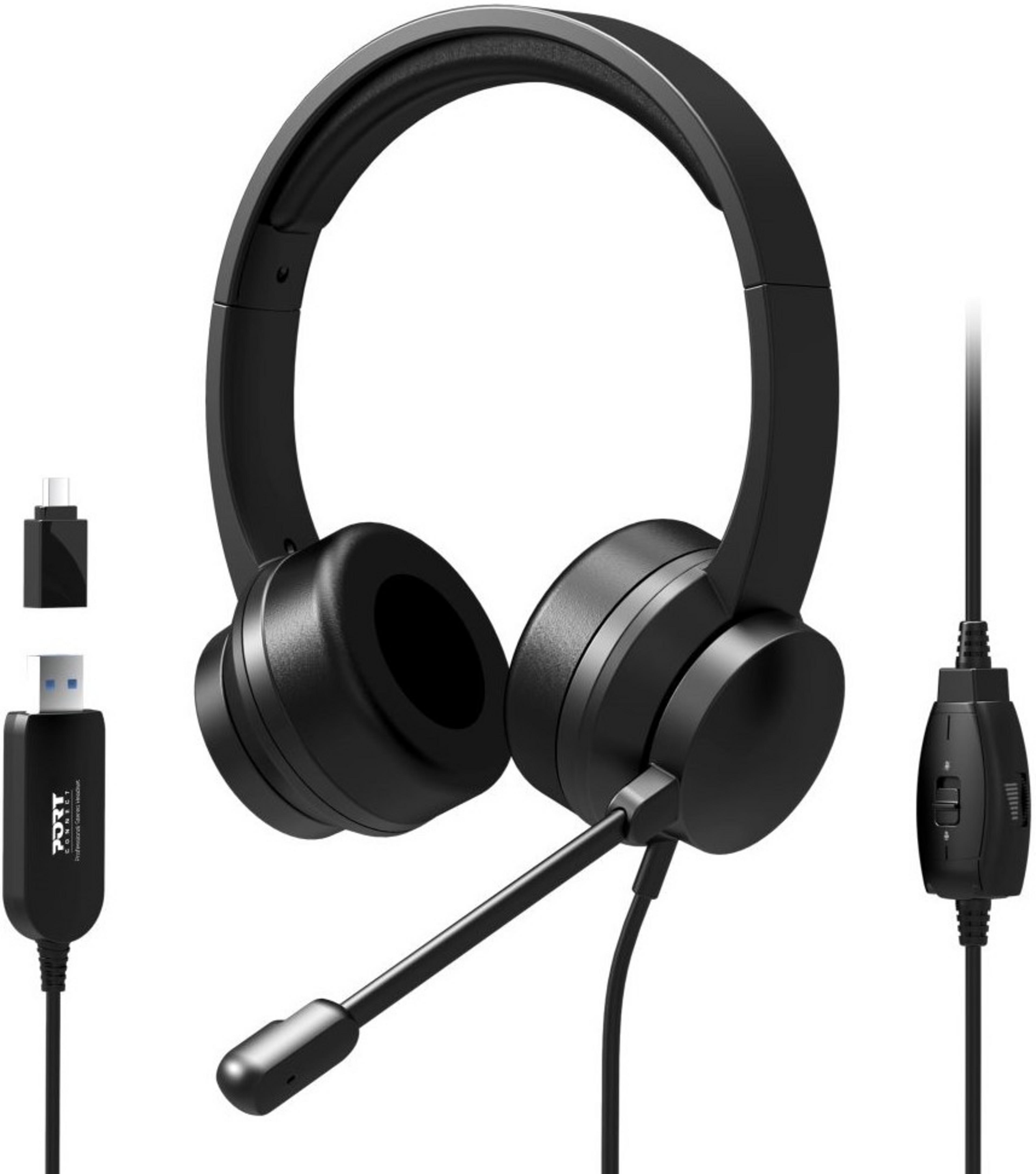 Port Comfort Office USB Headset