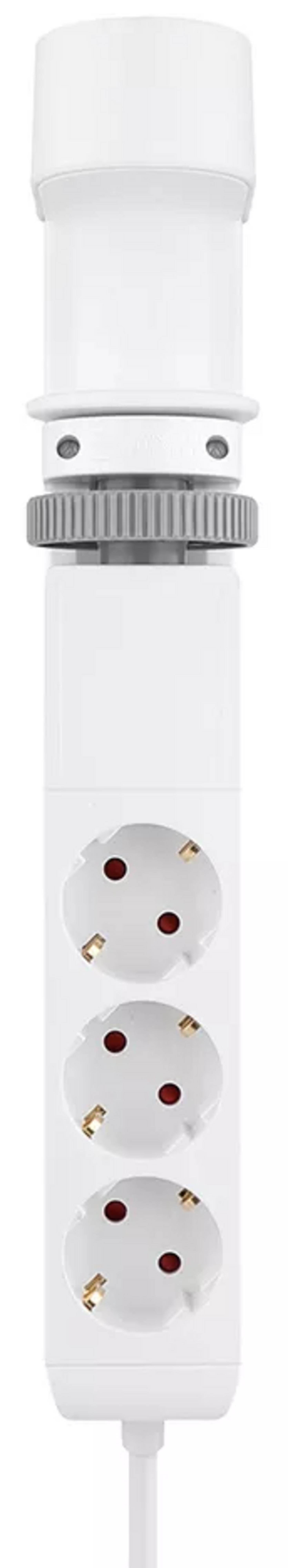 Neomounts 3-way USB Desk Socket White