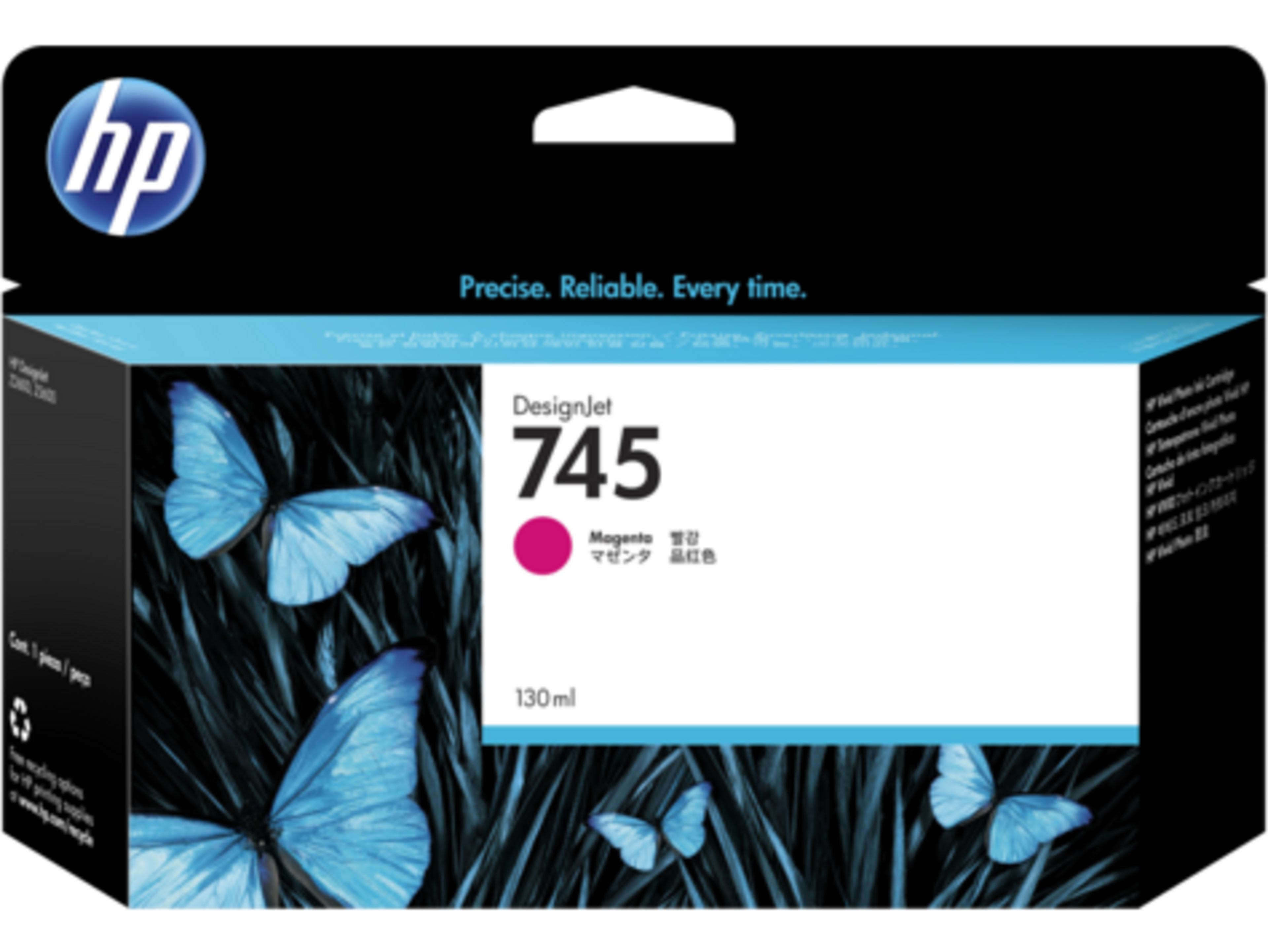 HP 745 Tinte 130 ml magenta