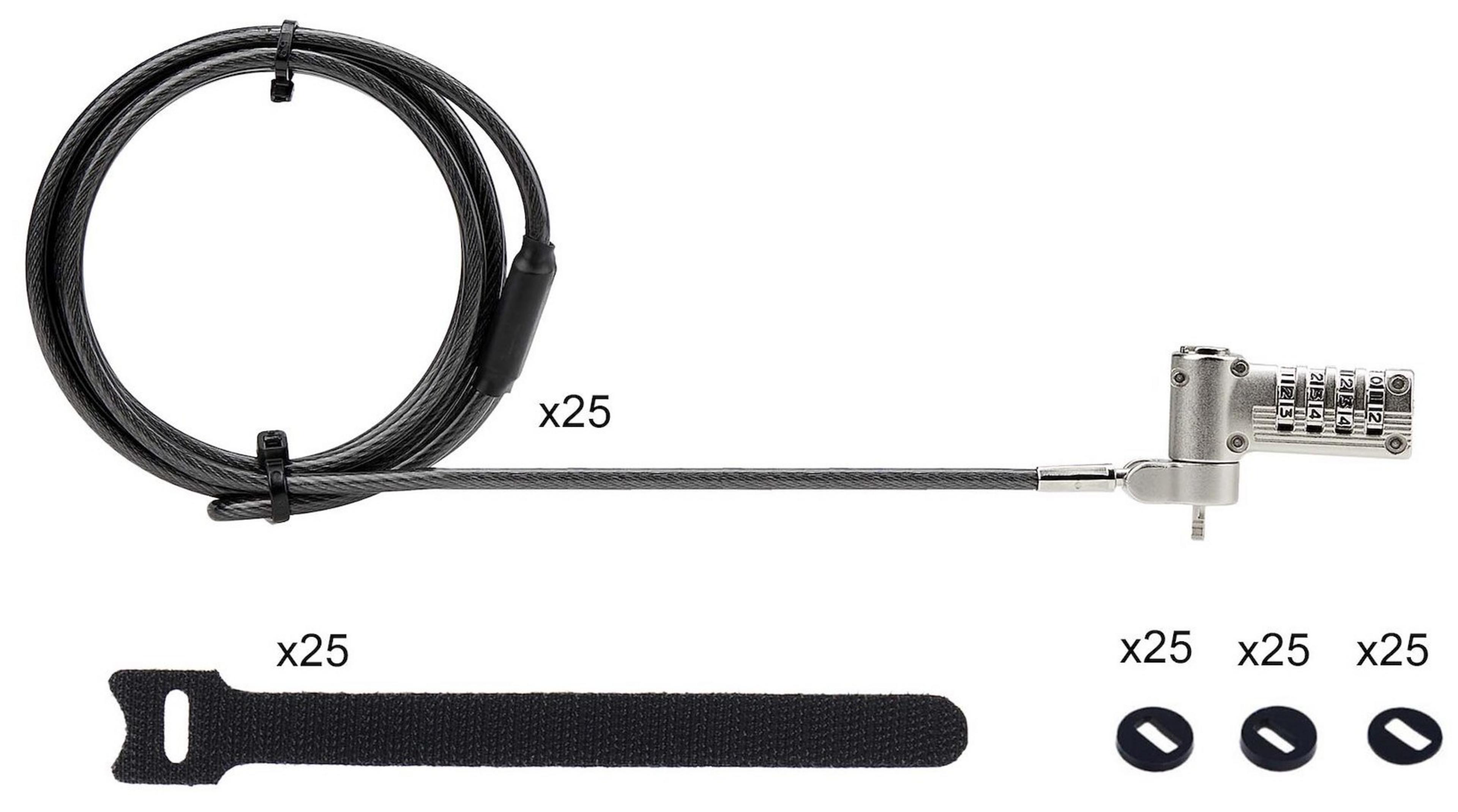 StarTech Cable Lock Wedge/Nano/K-Slot 2m