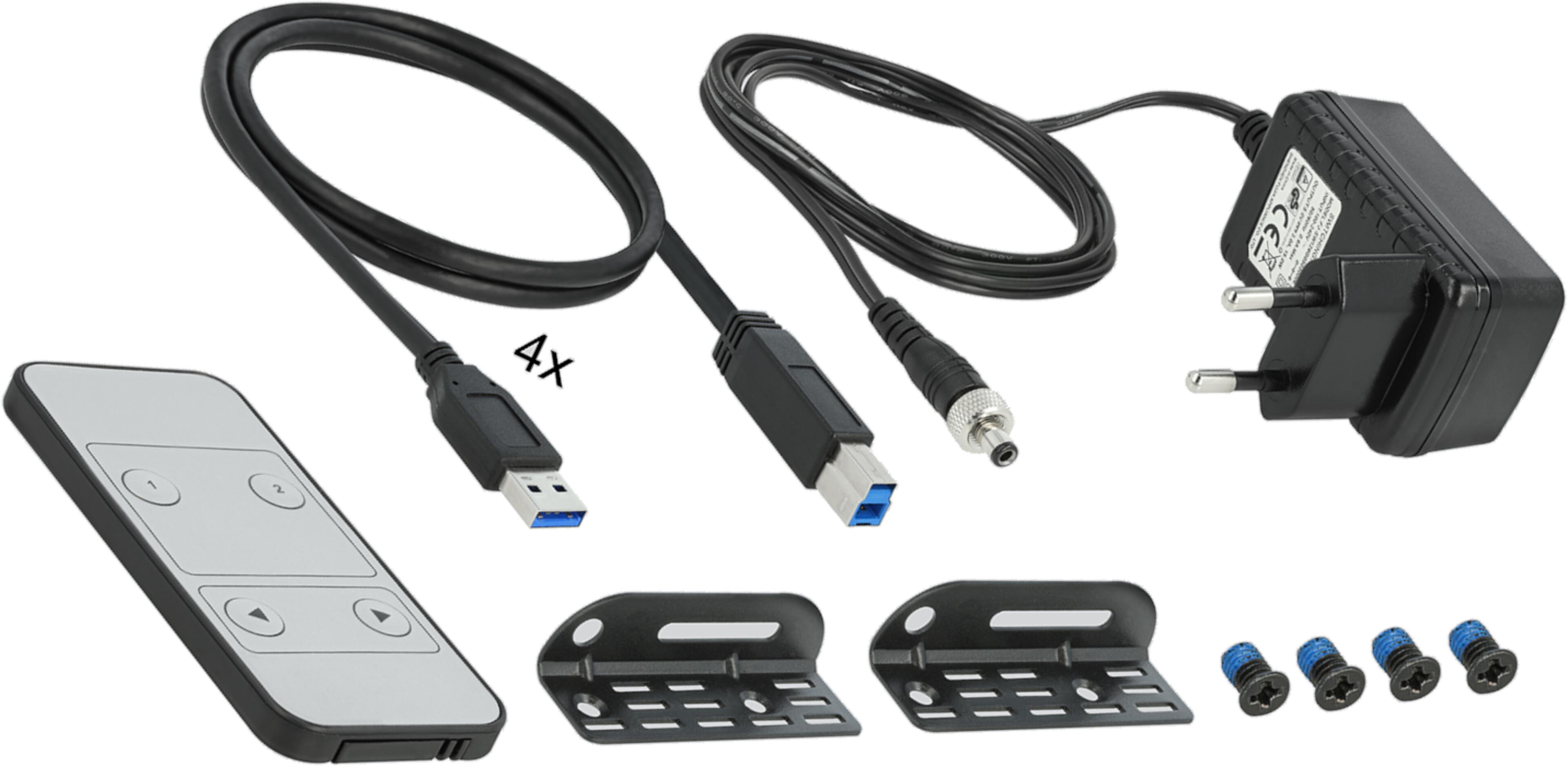 Delock KVM-Switch DisplayPort 4-Port