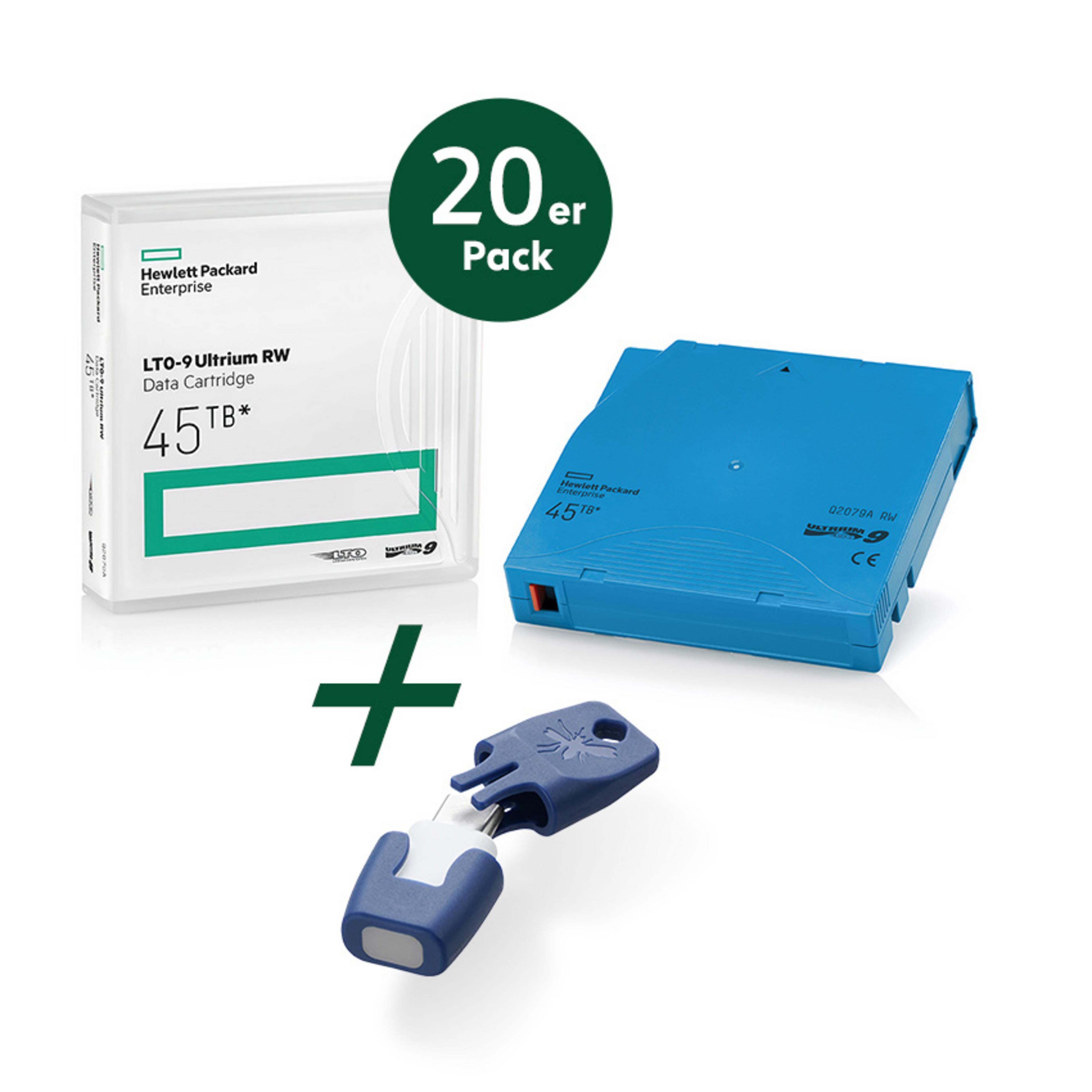 HPE LTO-9 Ultrium PROMO 20 St