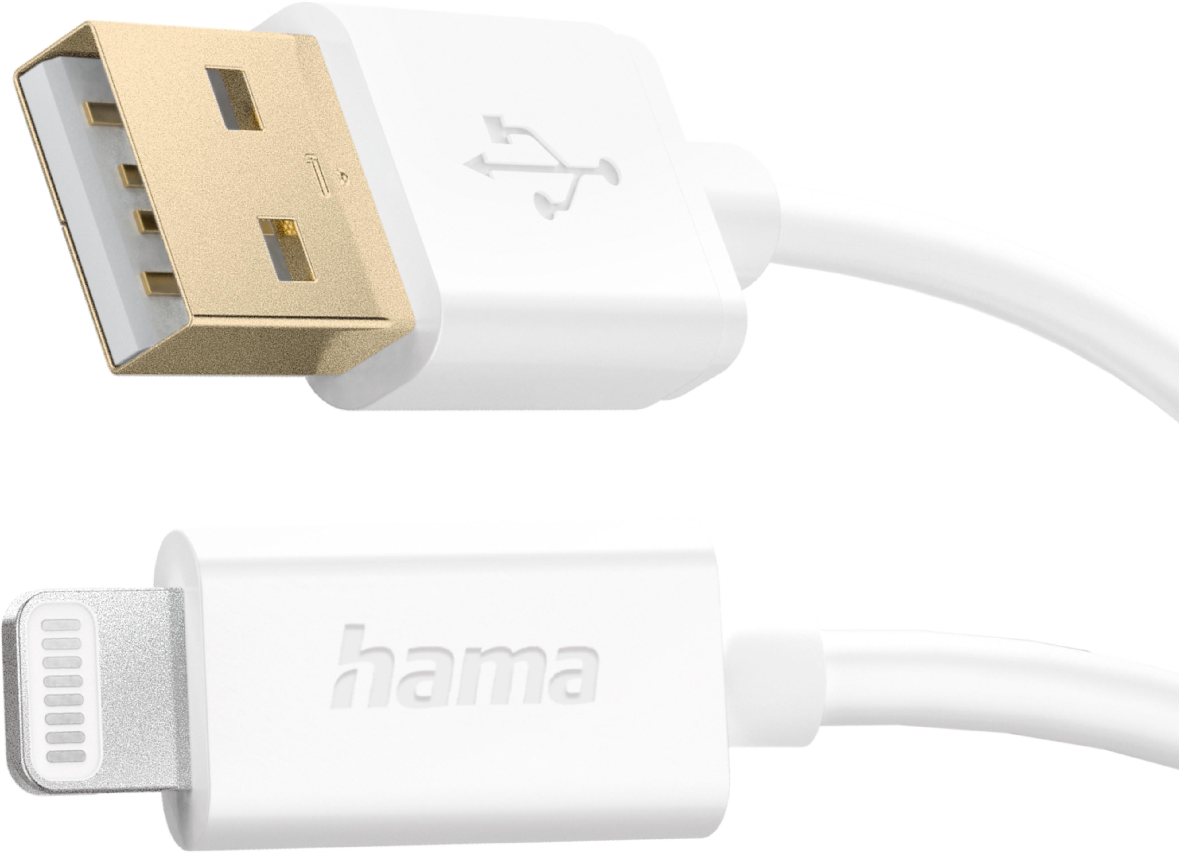 Hama USB Type-A - Lightning Cable 1.5m