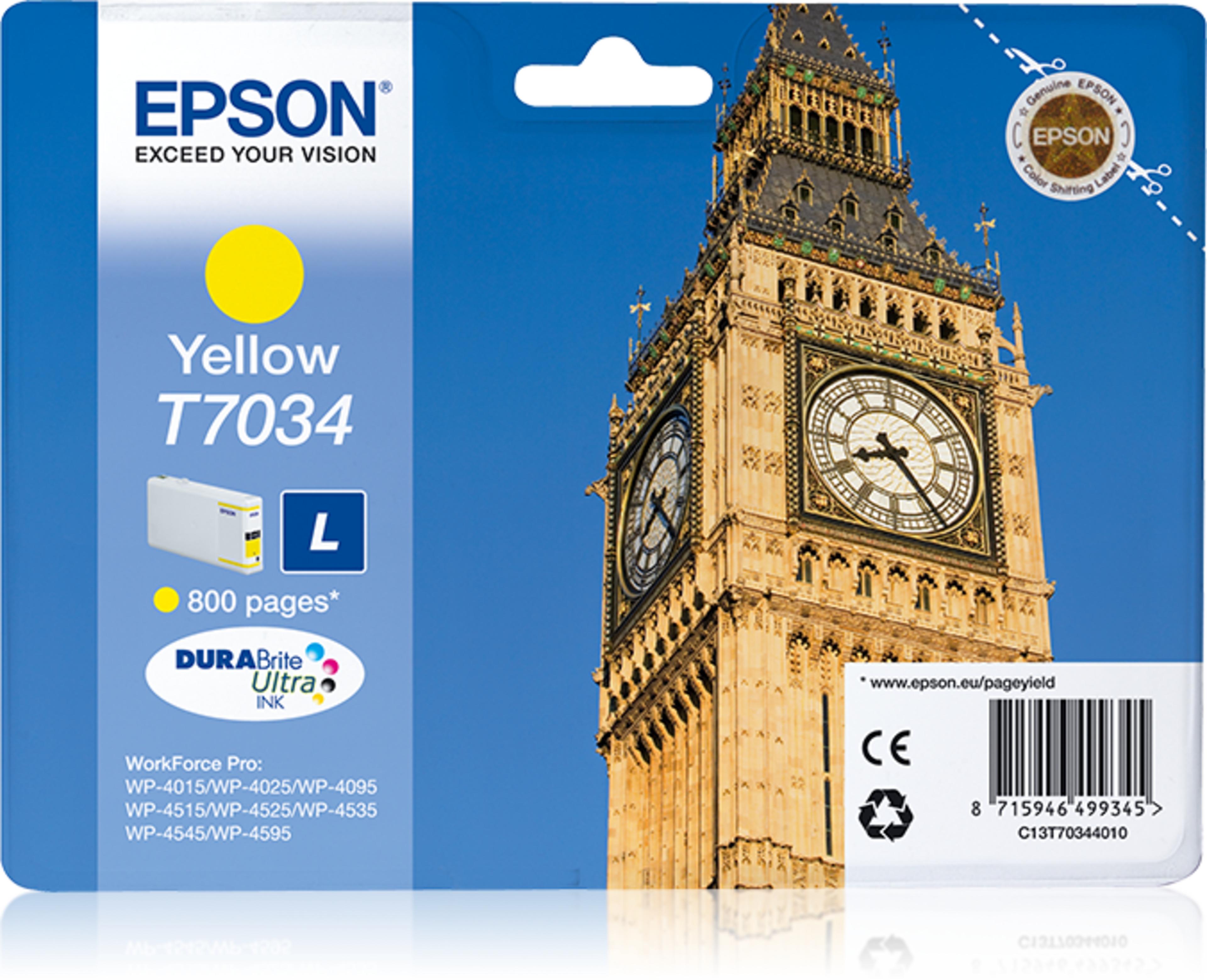 Epson T7034 L Ink Yellow