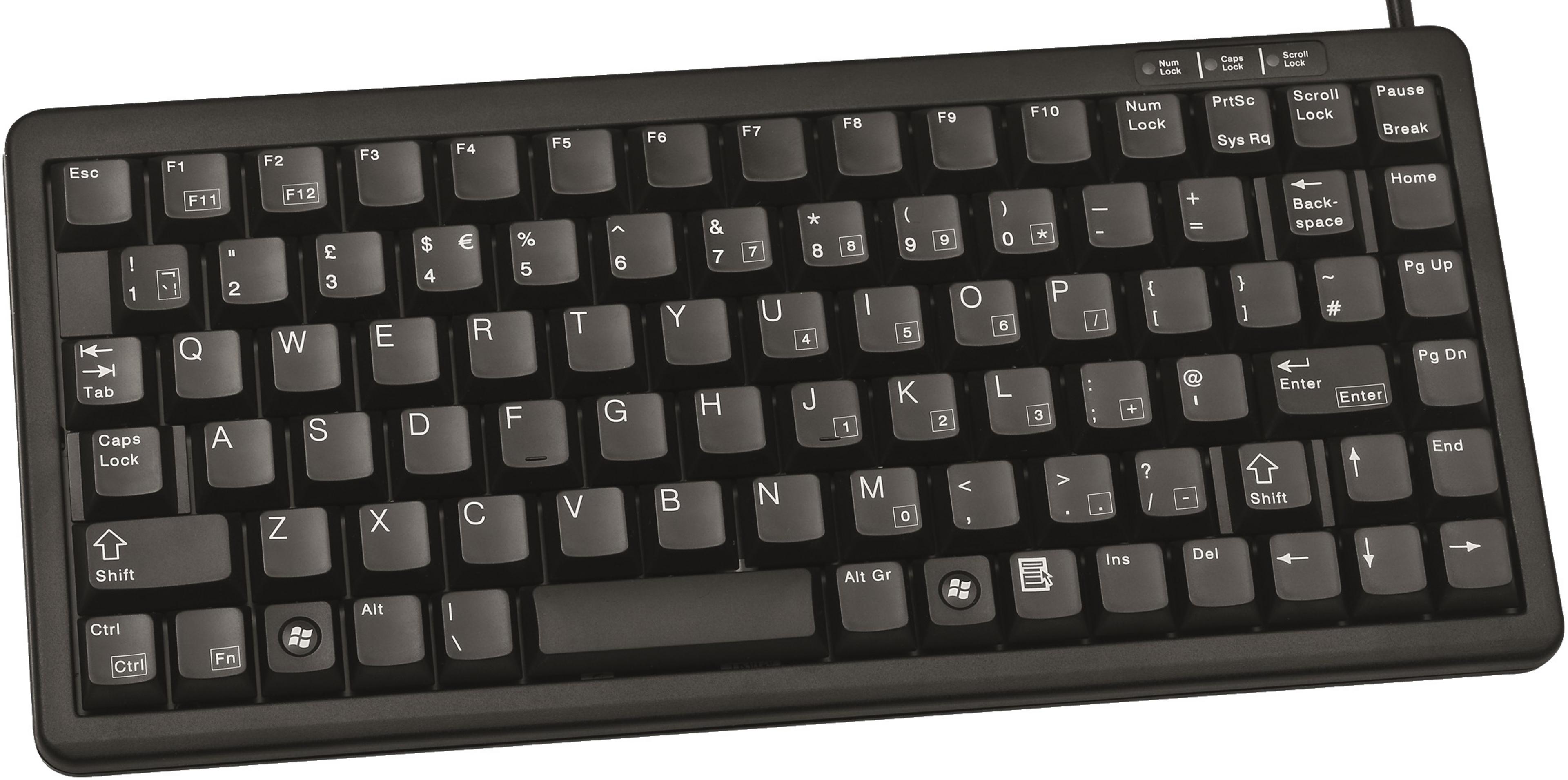 CHERRY G84-4100 Compact Keyboard Black