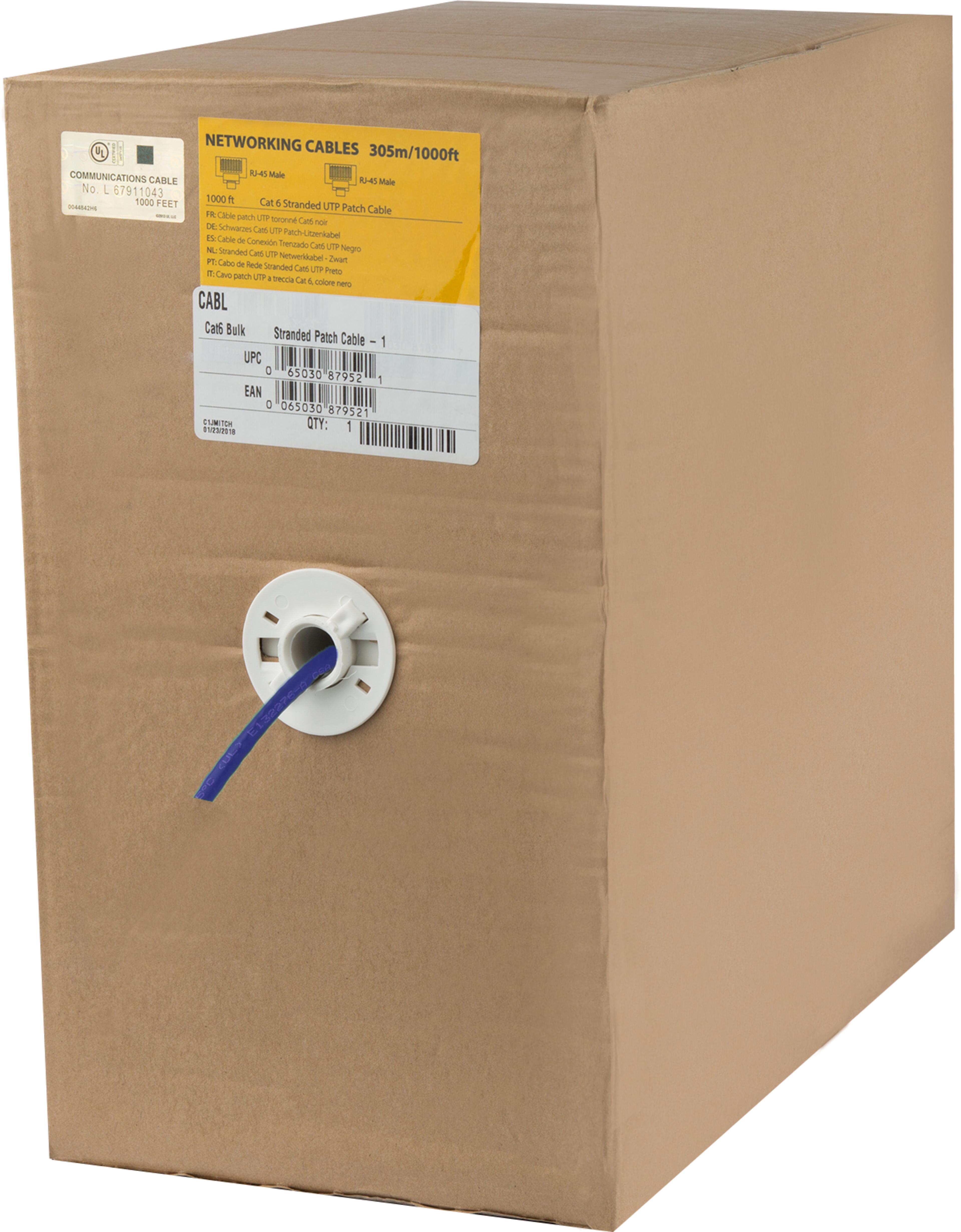 Data Cable Cat6 Flexible U/UTP 300m Box