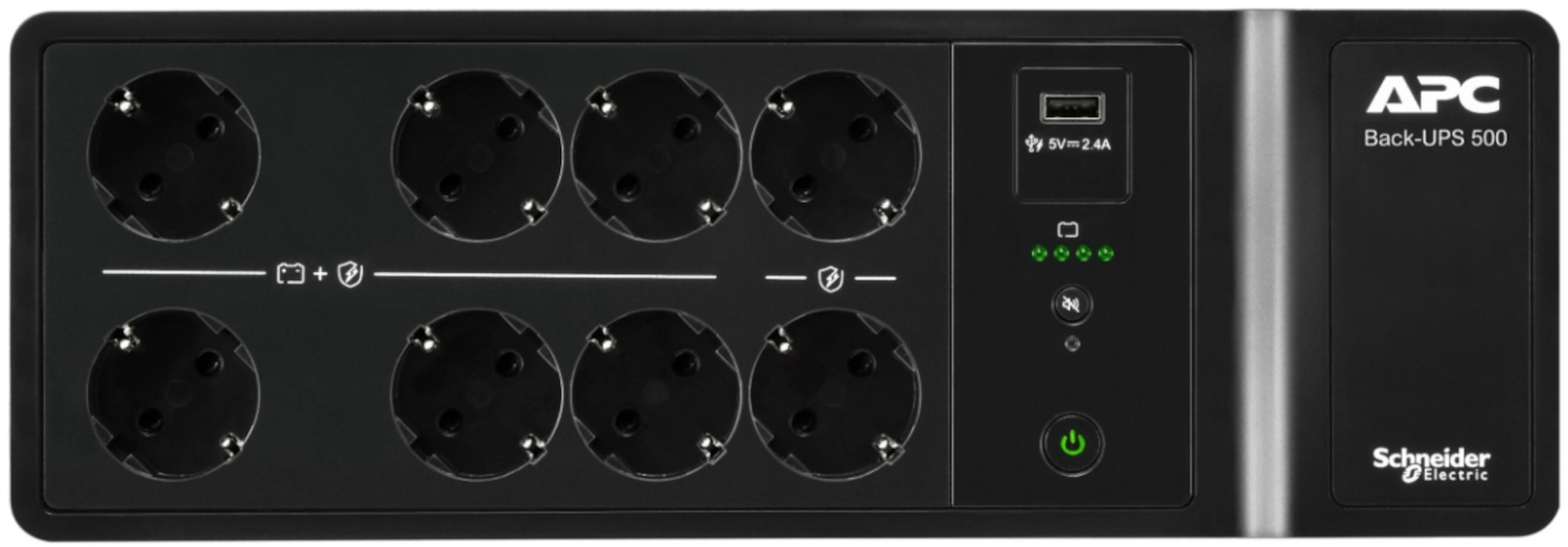 Onduleur APC Back-UPS BE 500, 230V (DIN)