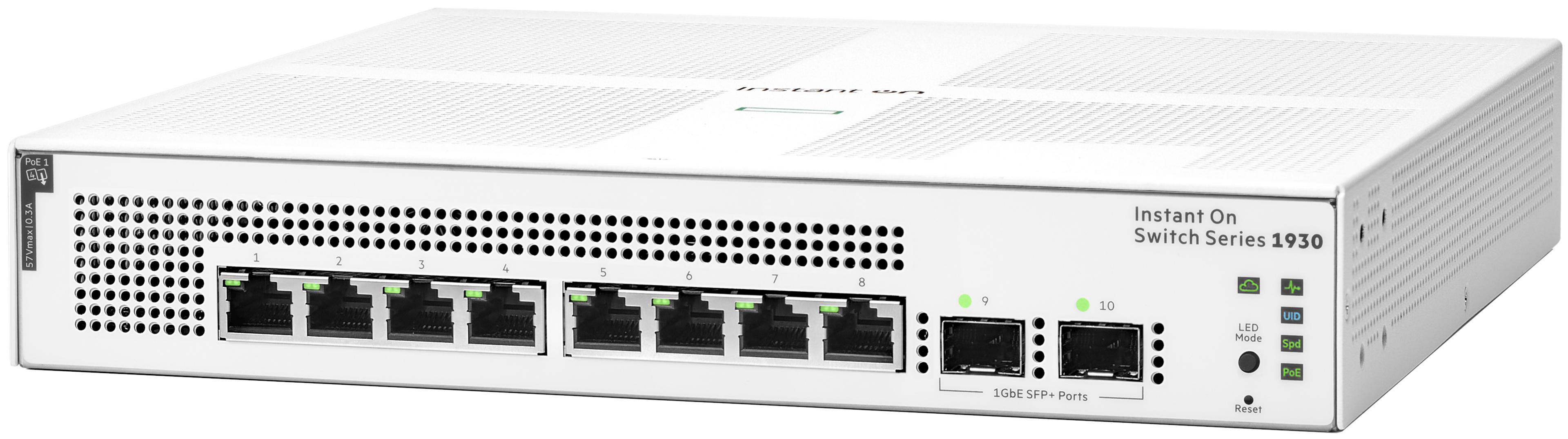 HPE NW Instant On 1930 8G PoE Switch