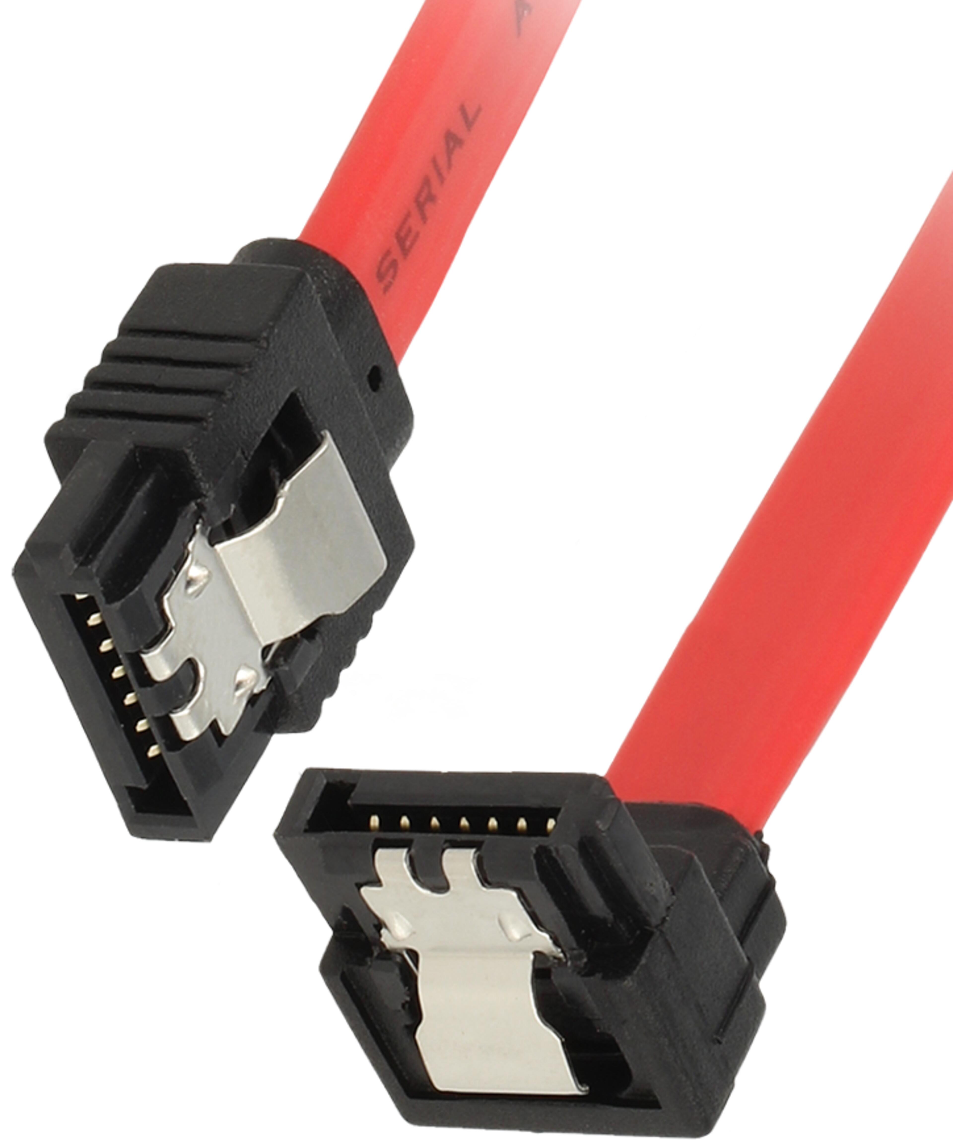 Cable SATA/m - SATA/m 90° Down 0.7m