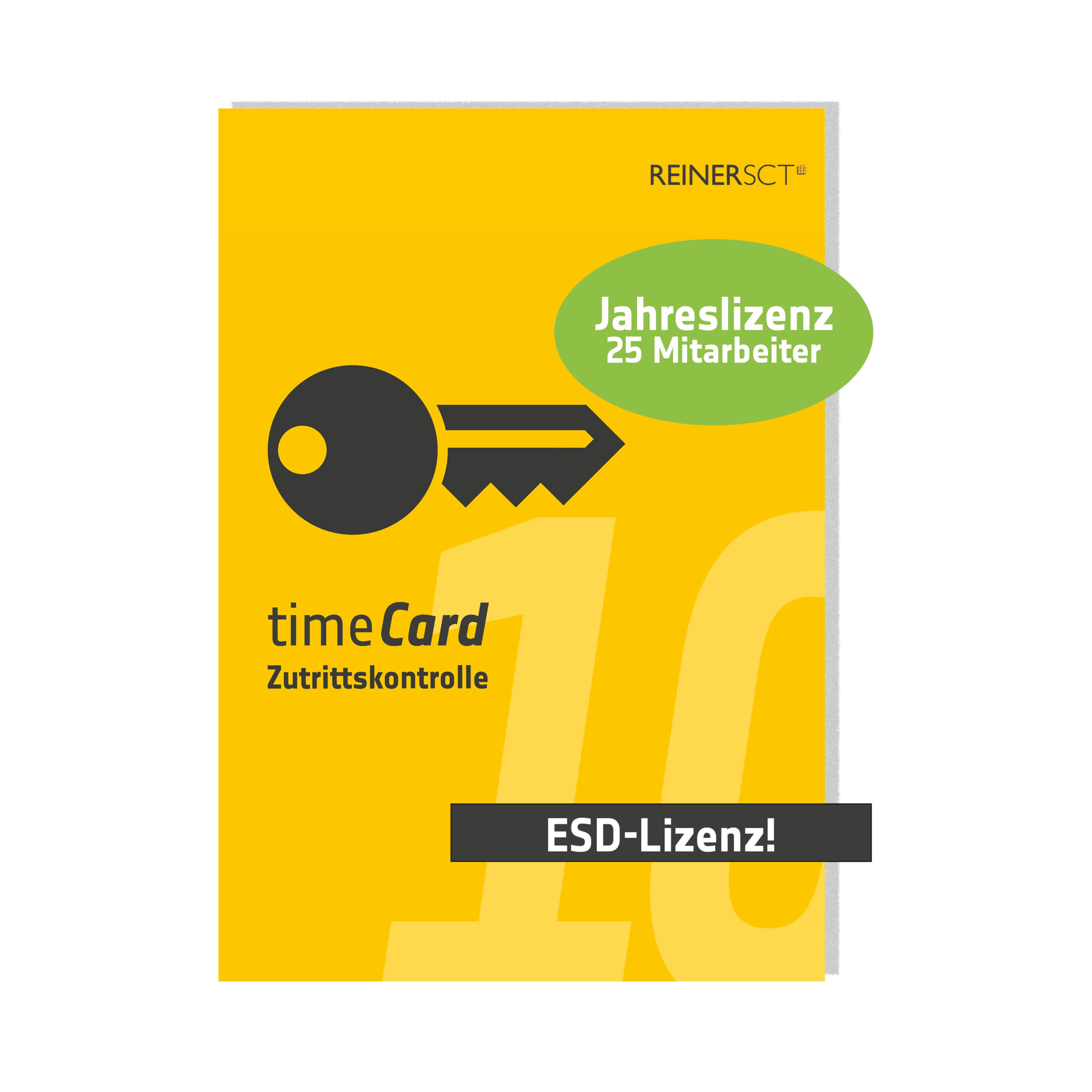 REINER SCT timeCard ZK Jahres-LZ 25 MA