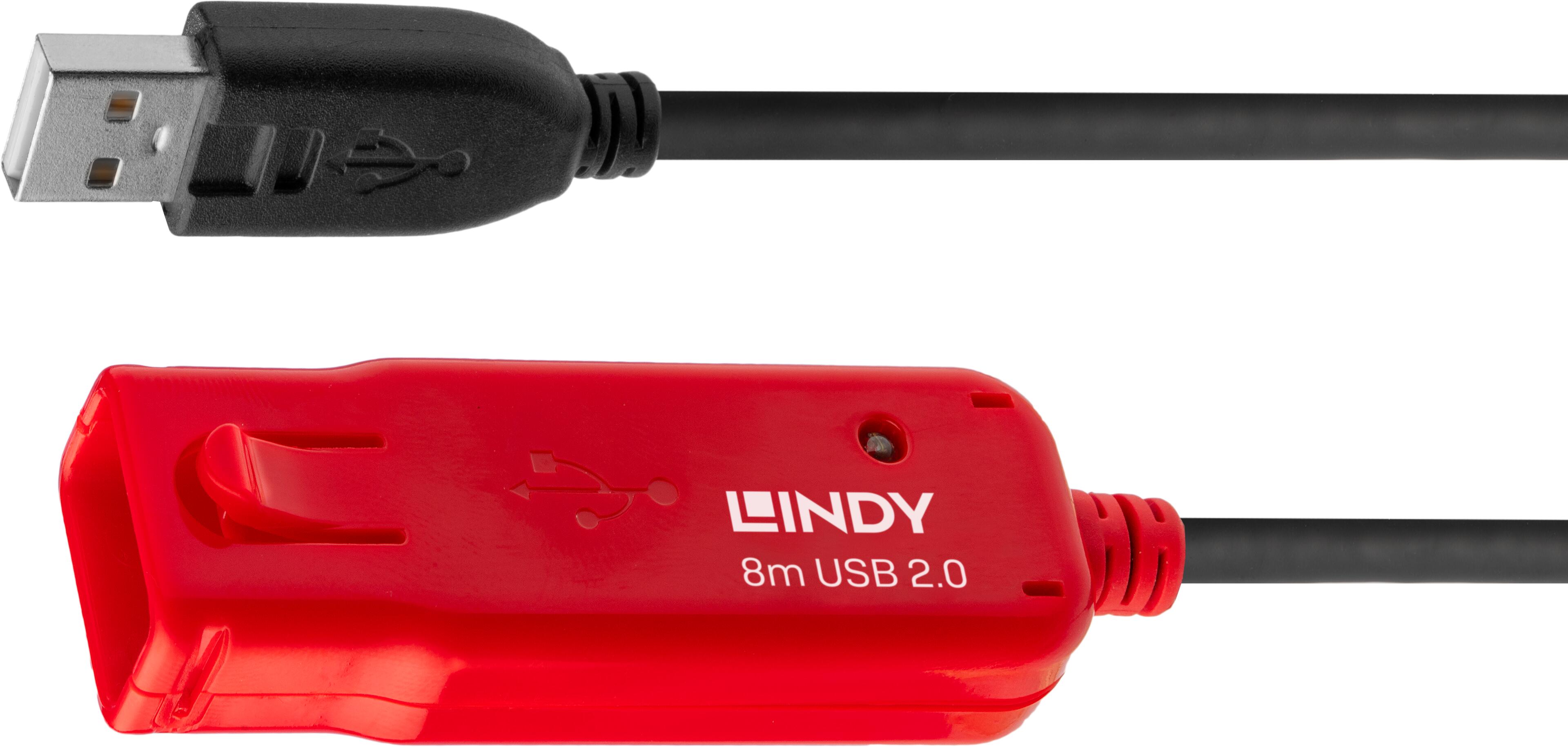 LINDY USB-A Active Extension 8m