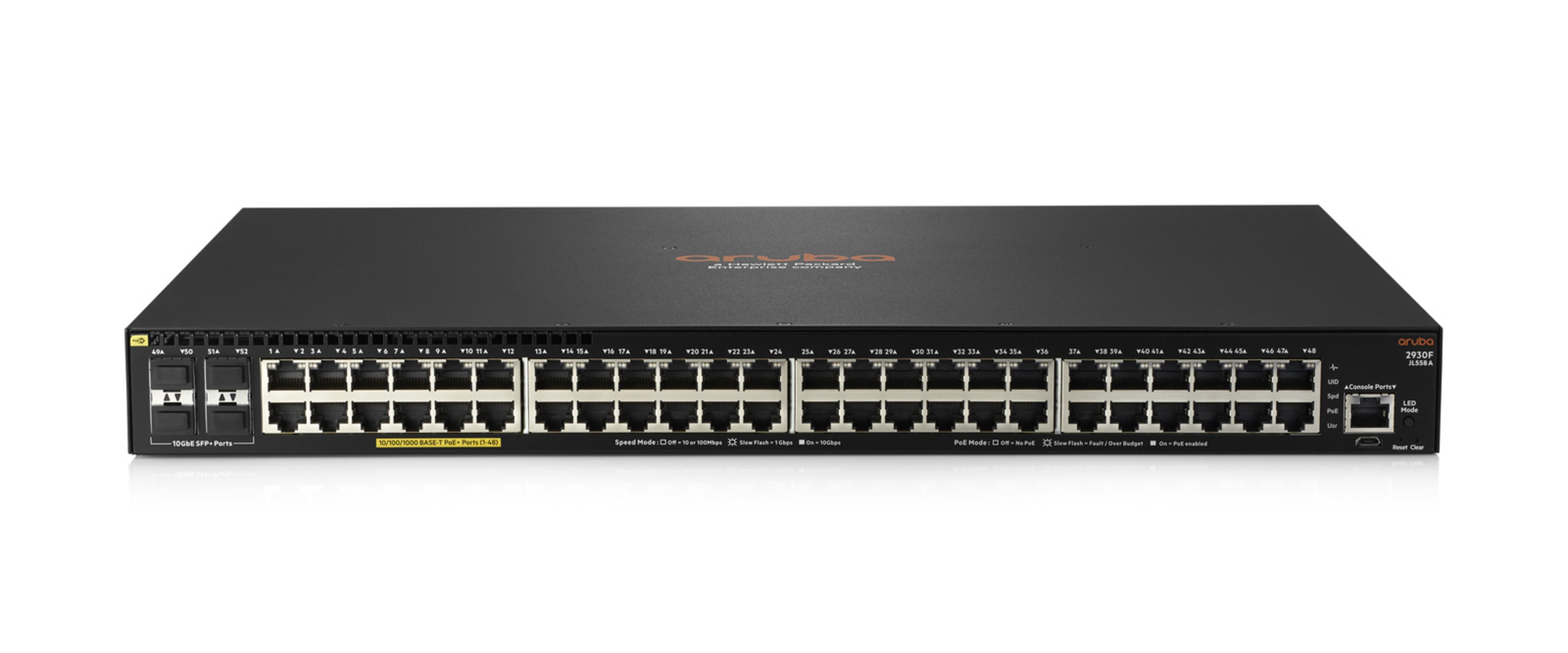 HPE Aruba 2930F 48G PoE+ Switch