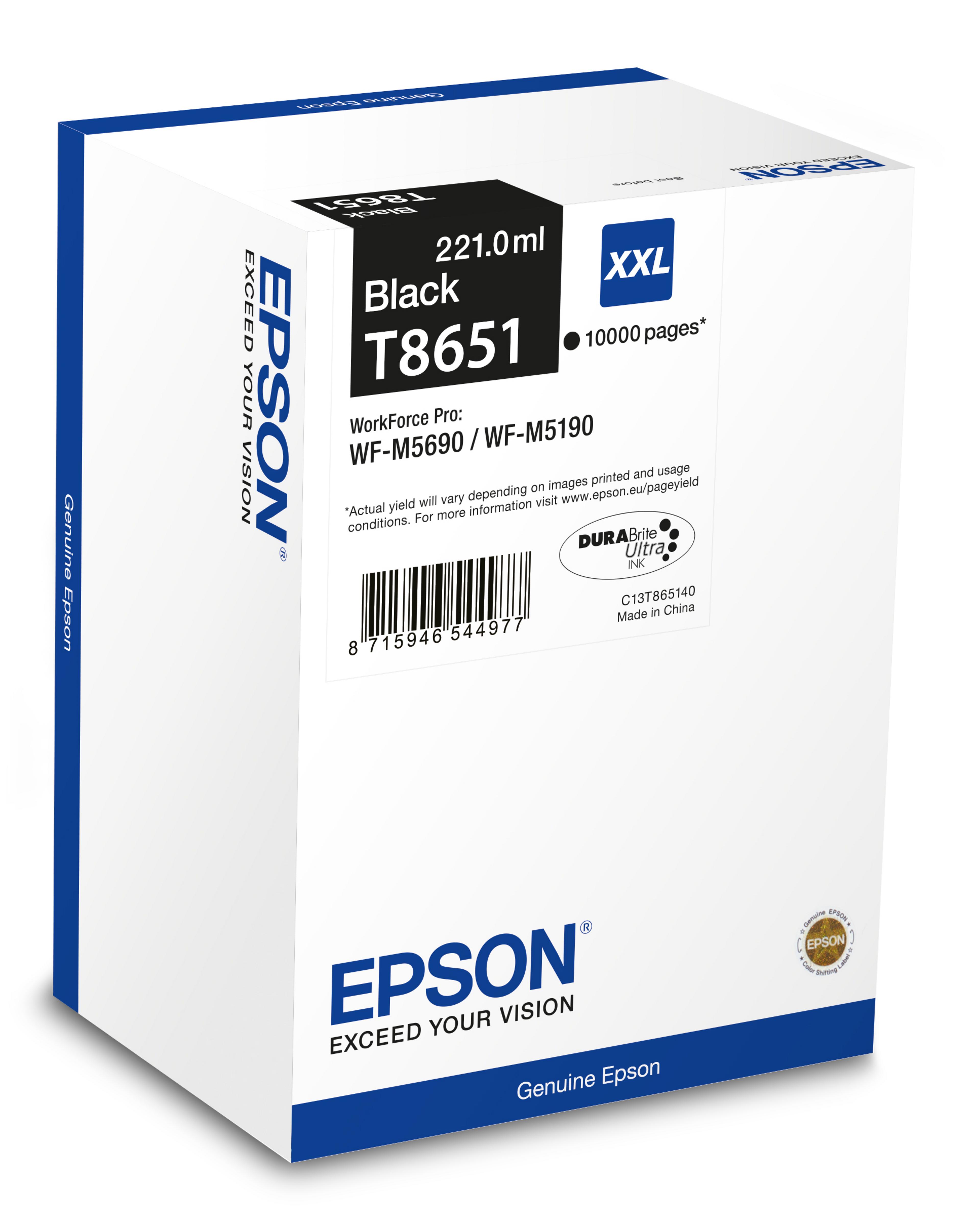 Epson T8651 XXL Ink black