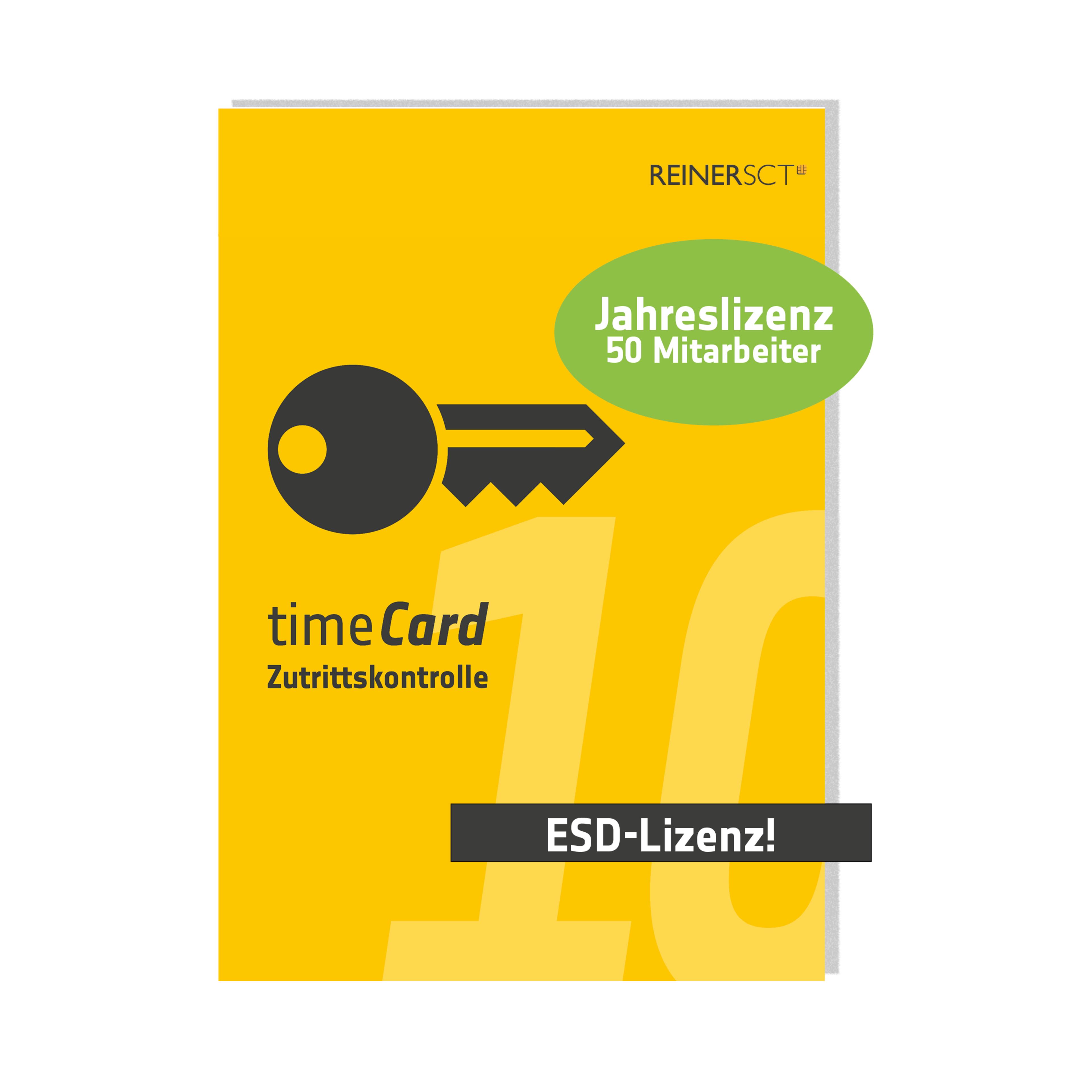 REINER SCT timeCard ZK Jahres-LZ 50 MA
