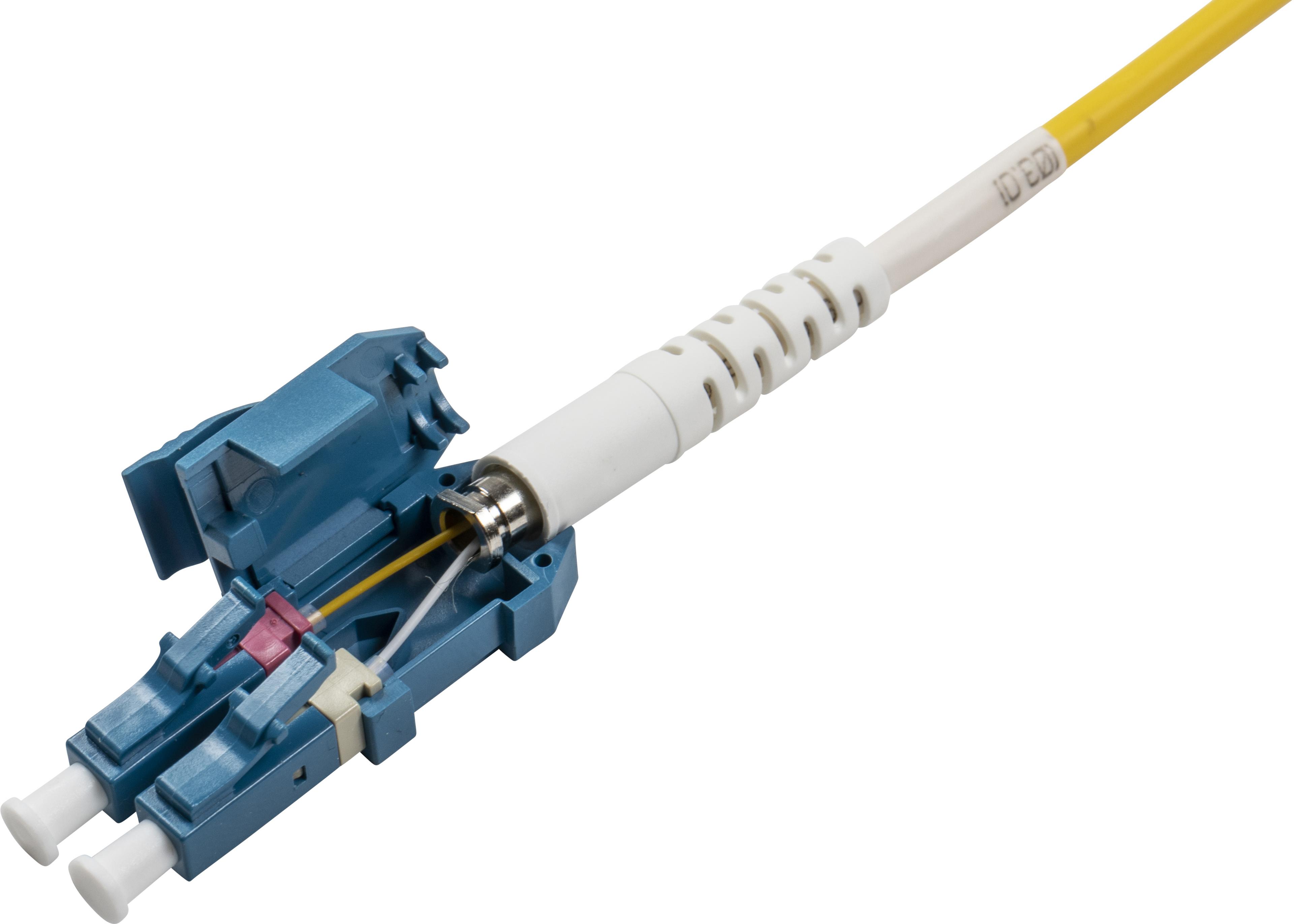 FO Duplex Patch Cable LC-LC 9/125µ 2m