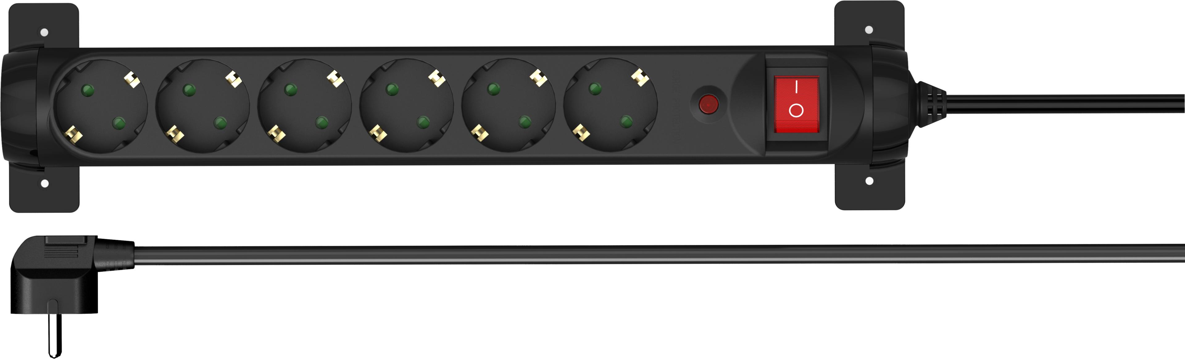 Power Strip 6-way 1.4m w/ Switch