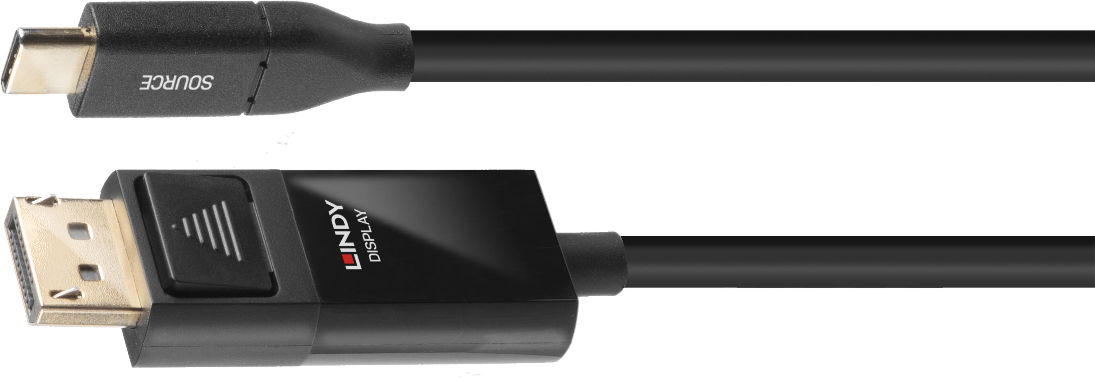 Adapter USB C/m - DisplayPort/m 1m