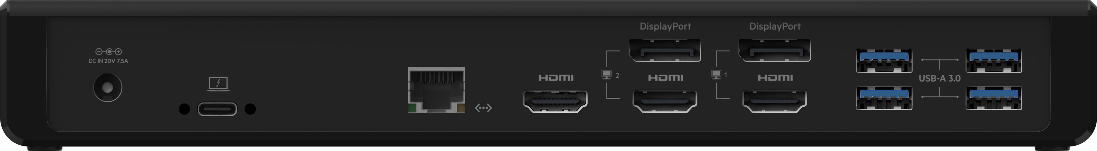Belkin USB-C - 3xHDMI/2xDP+1HDMI Dock