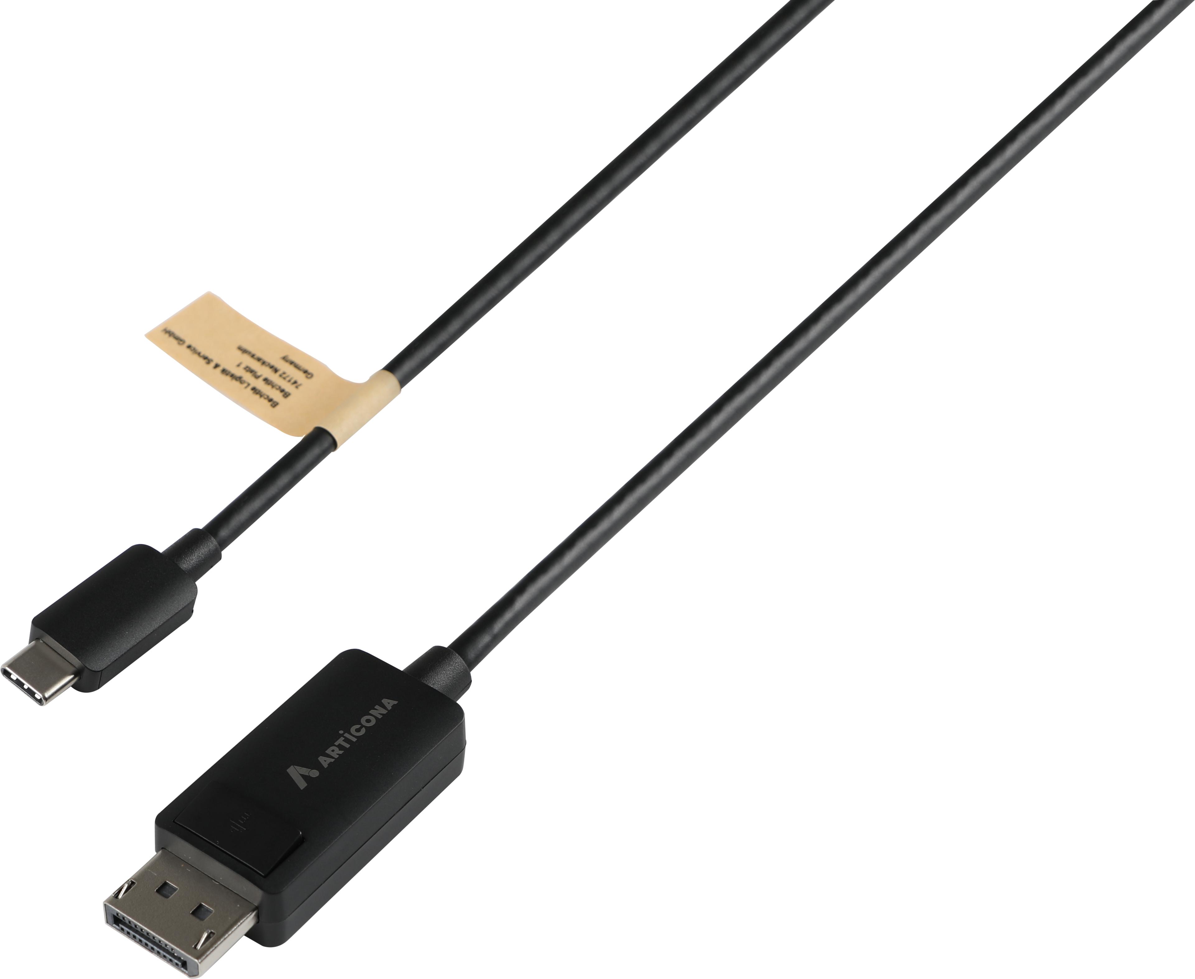 USB-C - DisplayPort m/m kábel 2 m