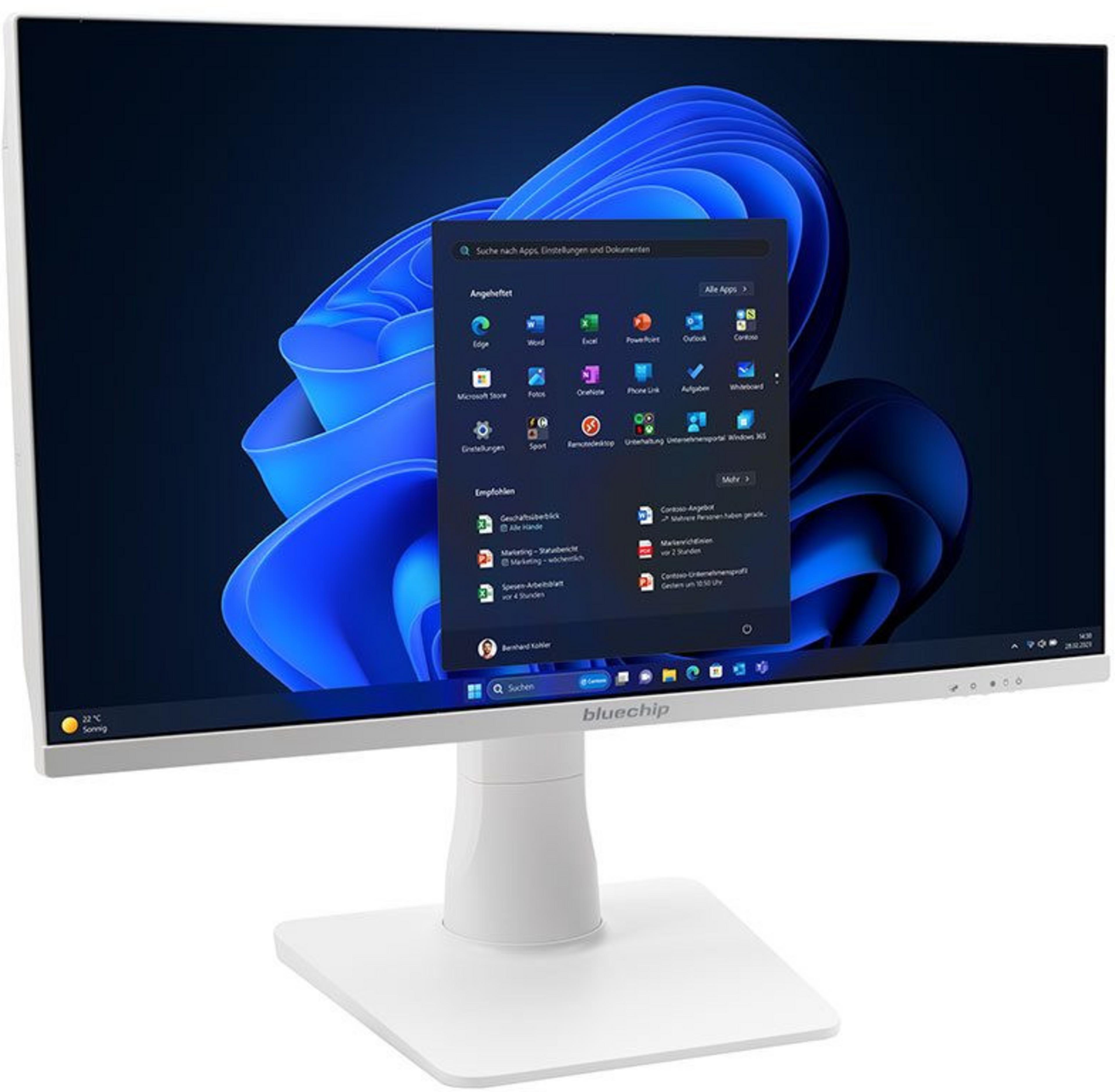 bluechip AIO2350 i5 16/500 GB weiß