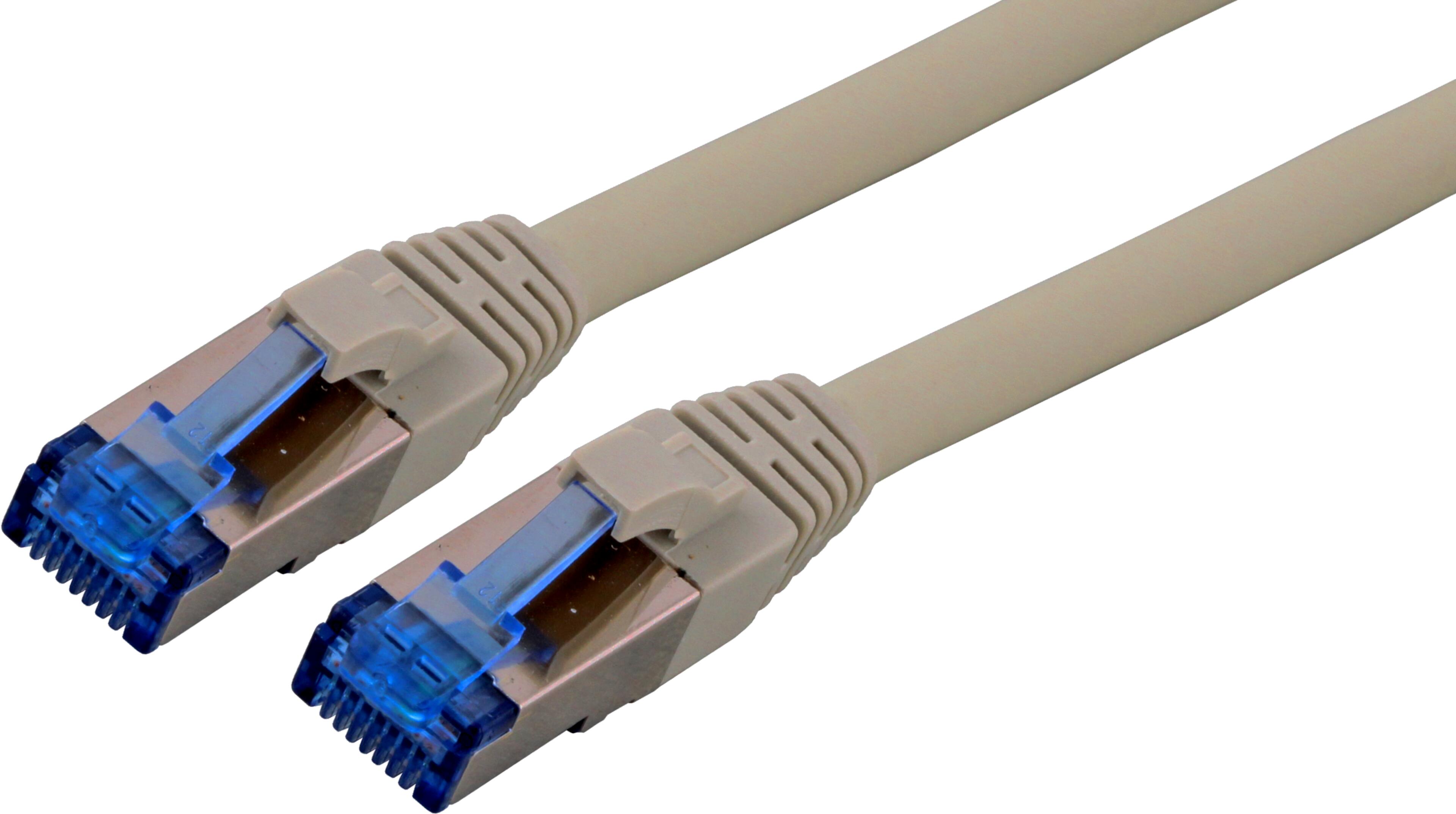 Kabel RJ45 S/FTP kat. 6a 20 m, szary