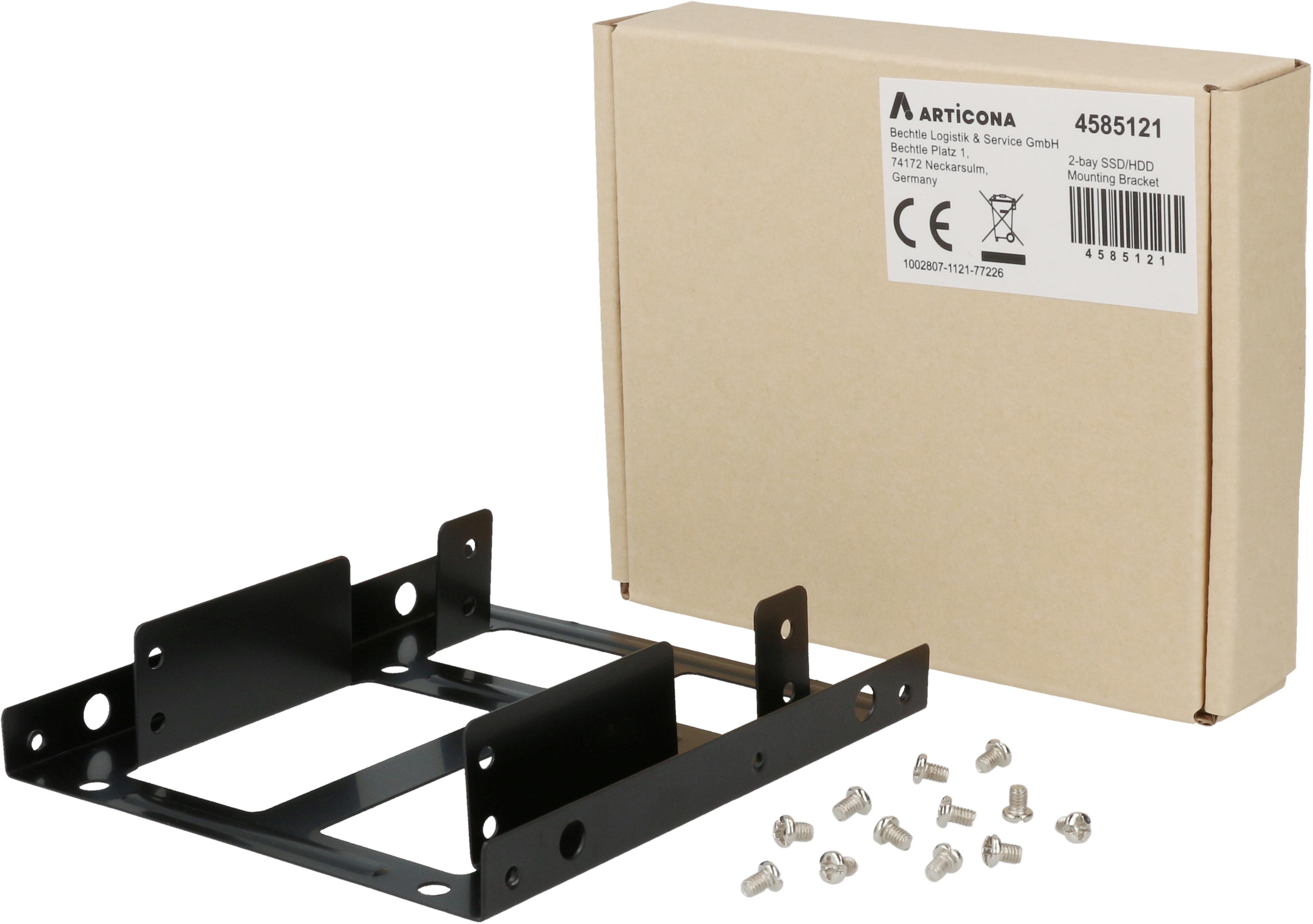 ARTICONA 2-bay SSD/HDD Drive Tray