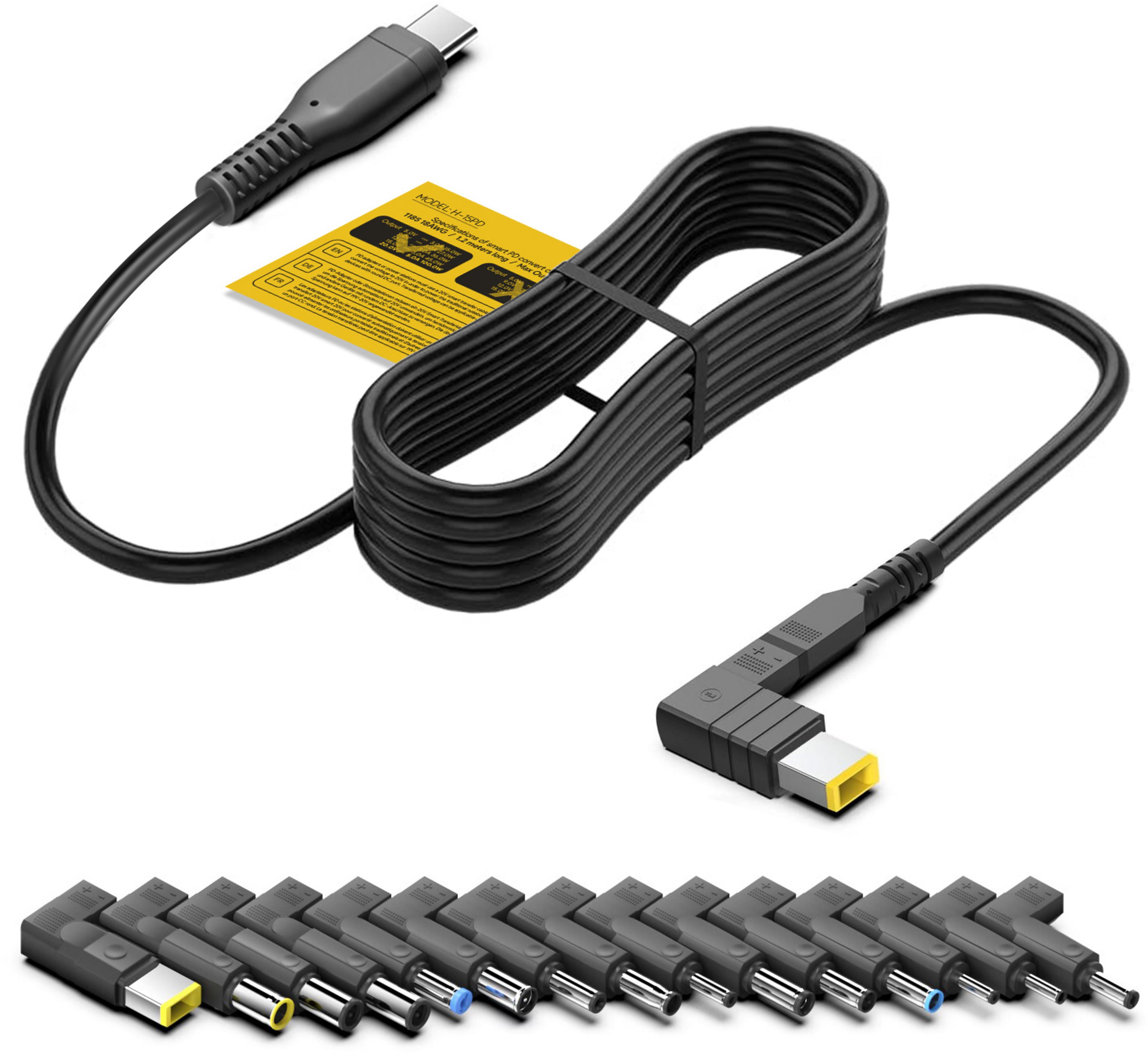 Univerzális 19 V laptop adapterkészlet