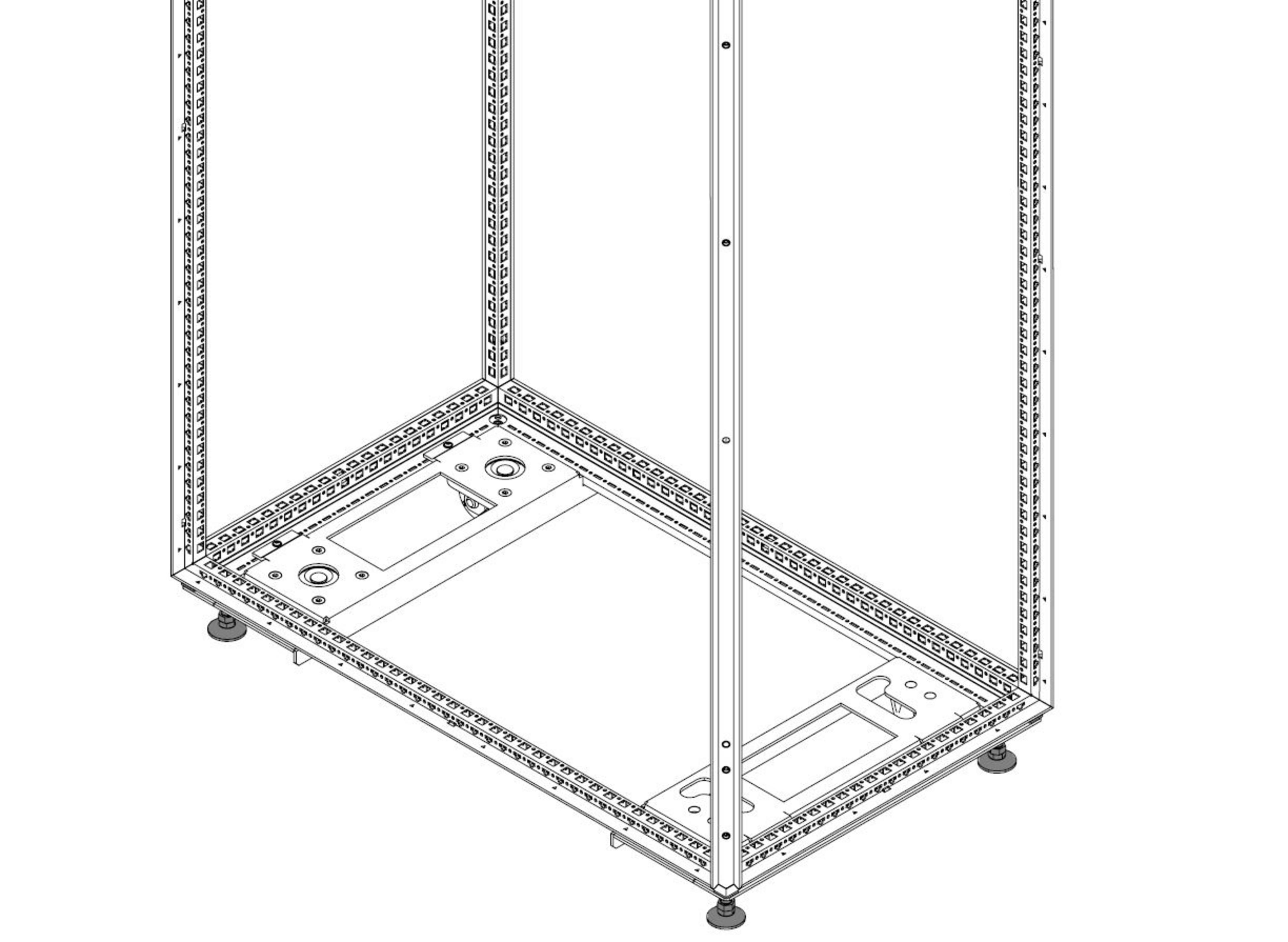 Buy Rittal Base Castor Module VX 600mm (5301516)