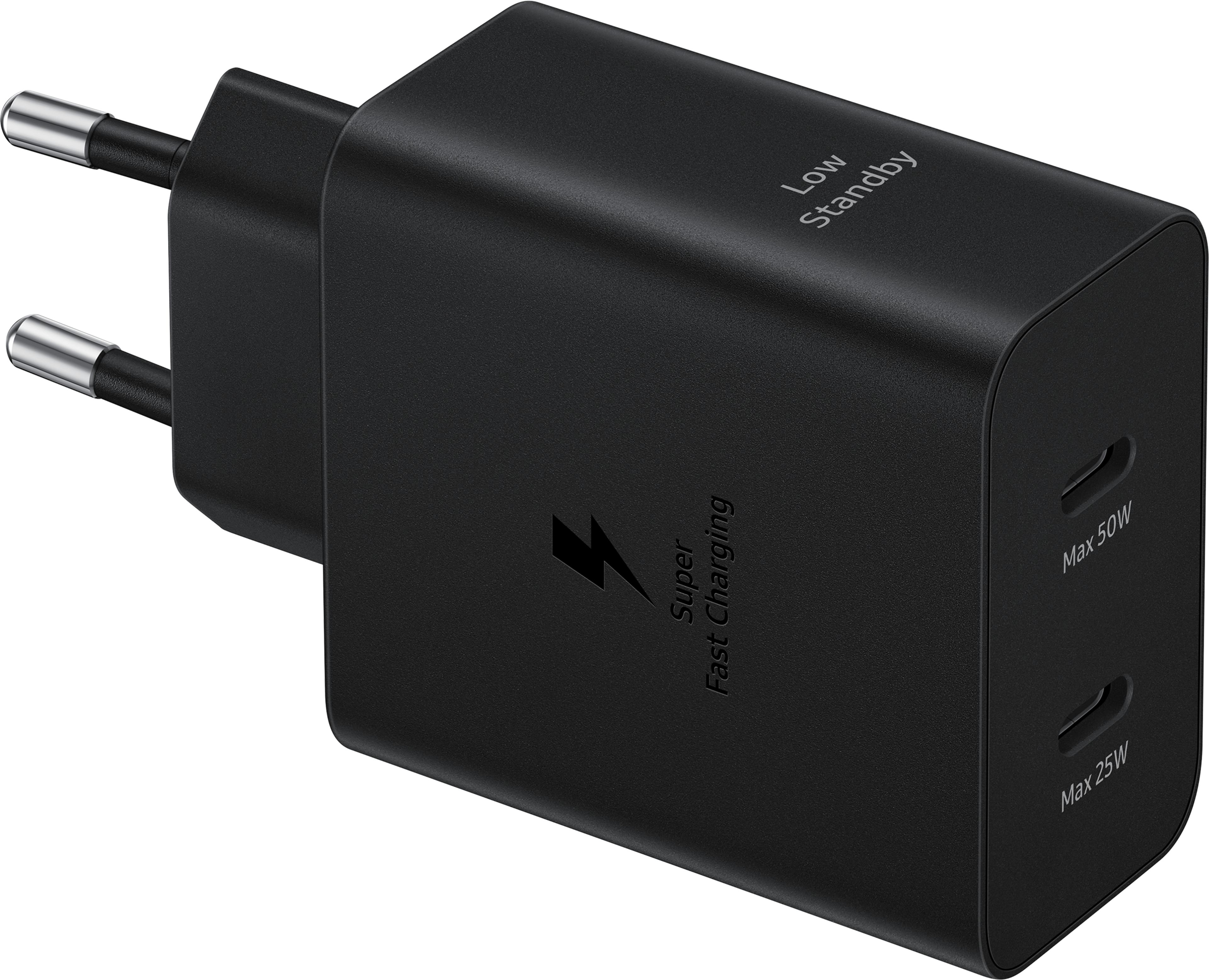 Samsung 50W Duo USB-C Charger Black