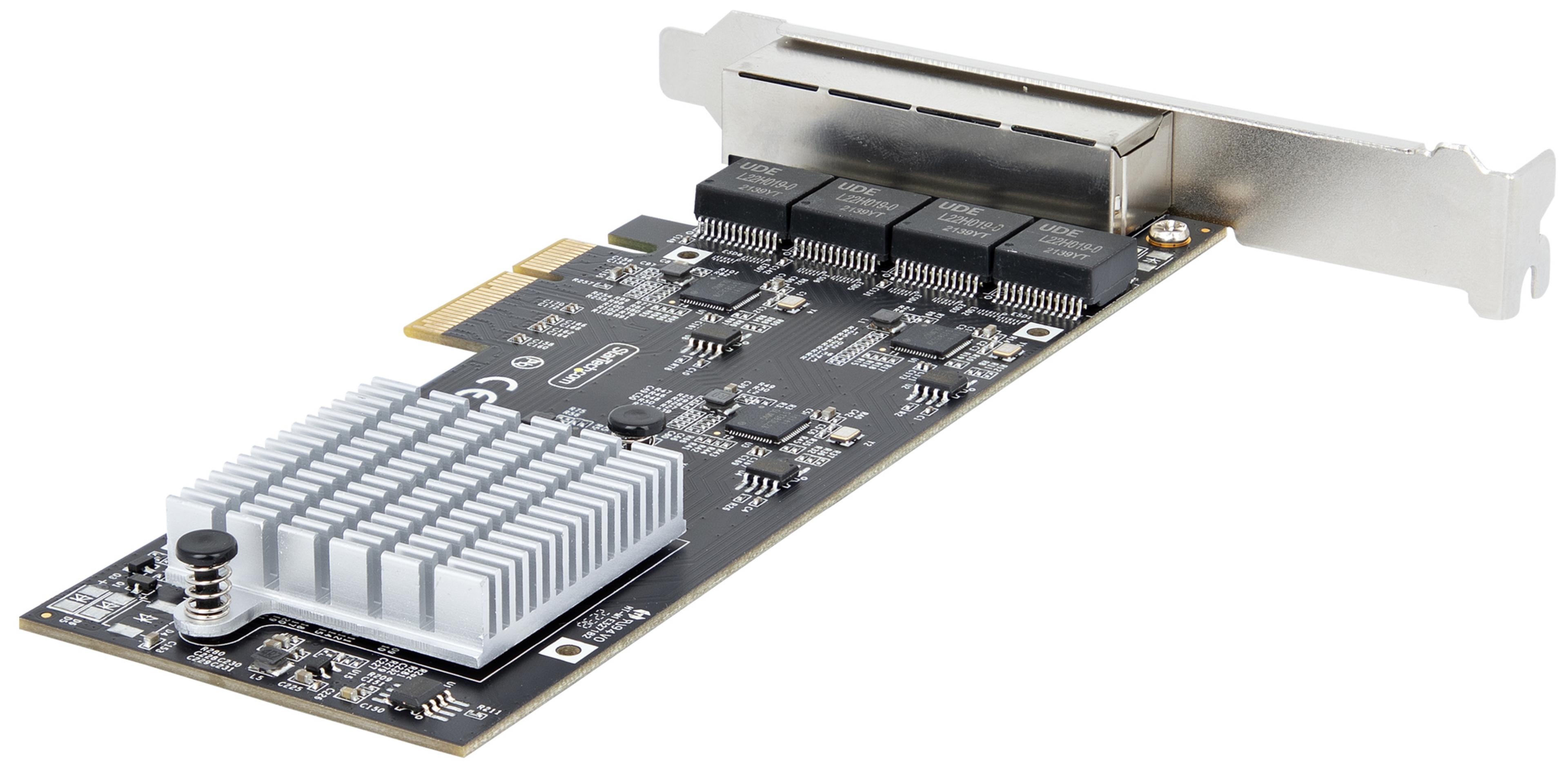 StarTech 4-P 2.5Gb PCIe Network Card